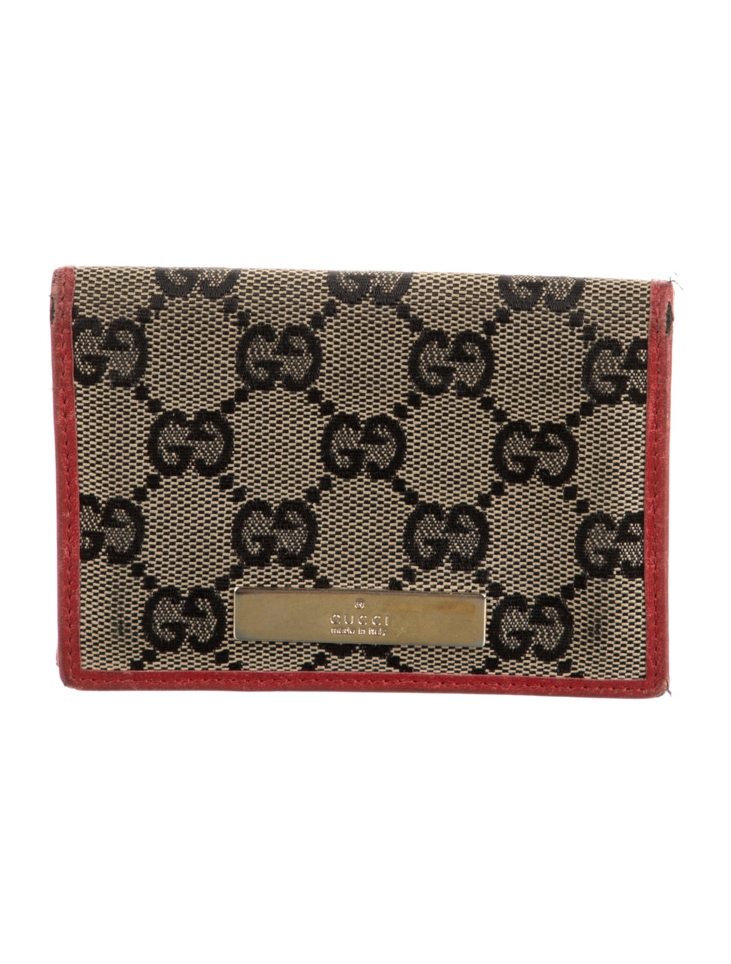 Gucci Vintage GG Canvas Wallet
