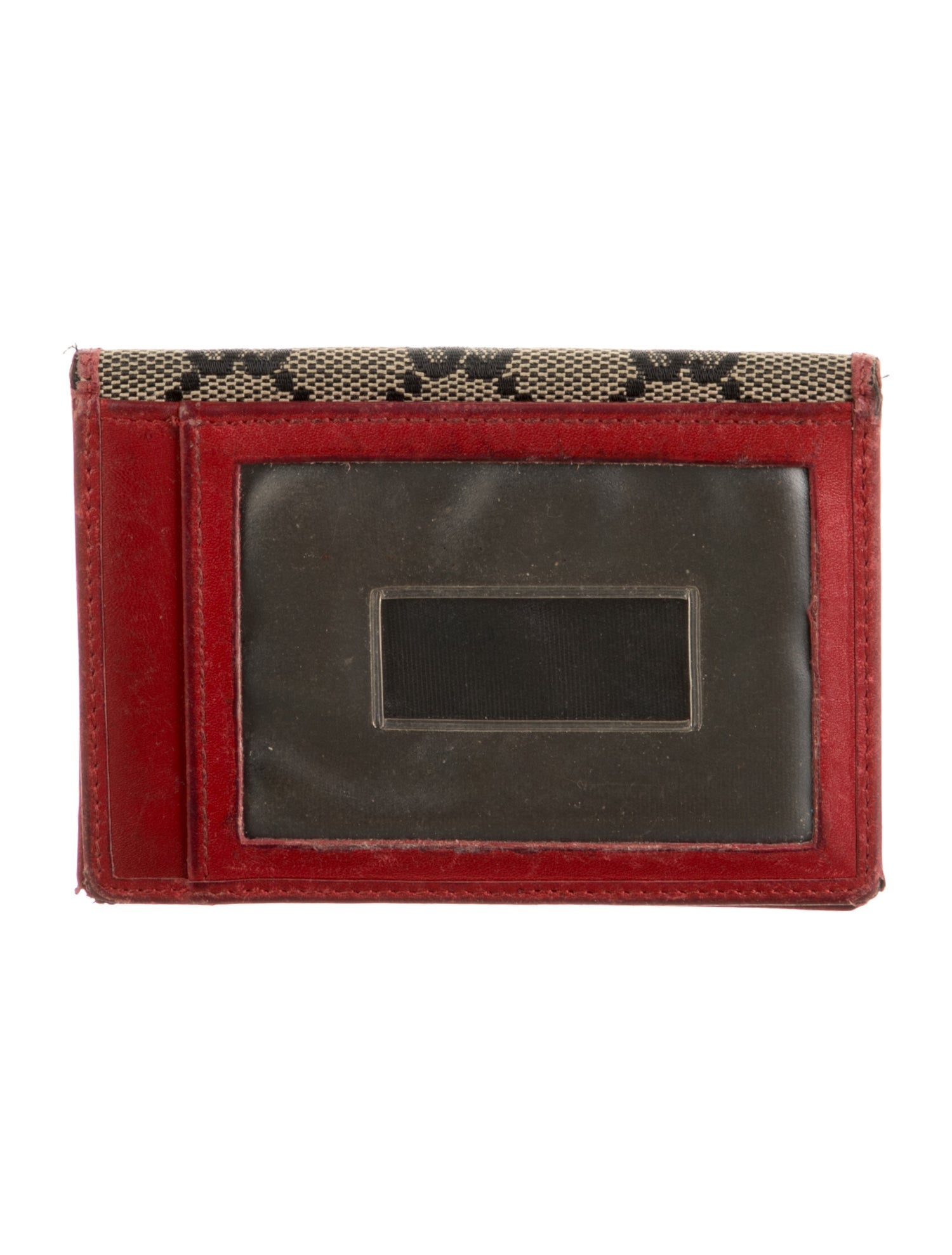 Gucci Vintage GG Canvas Wallet