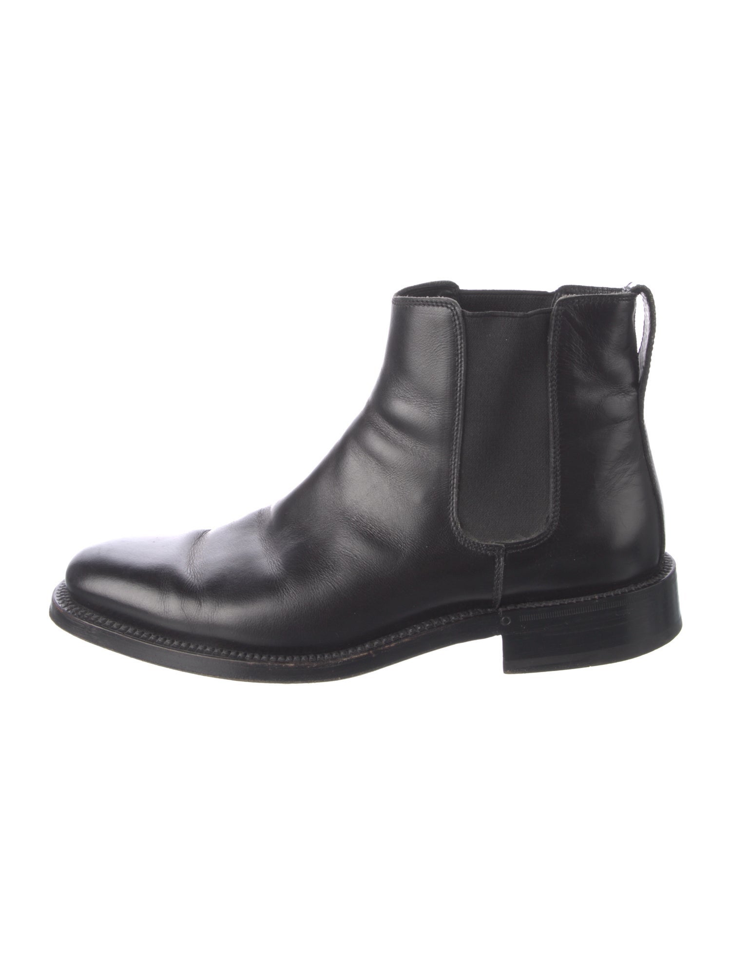 Gucci Leather Chelsea Boots