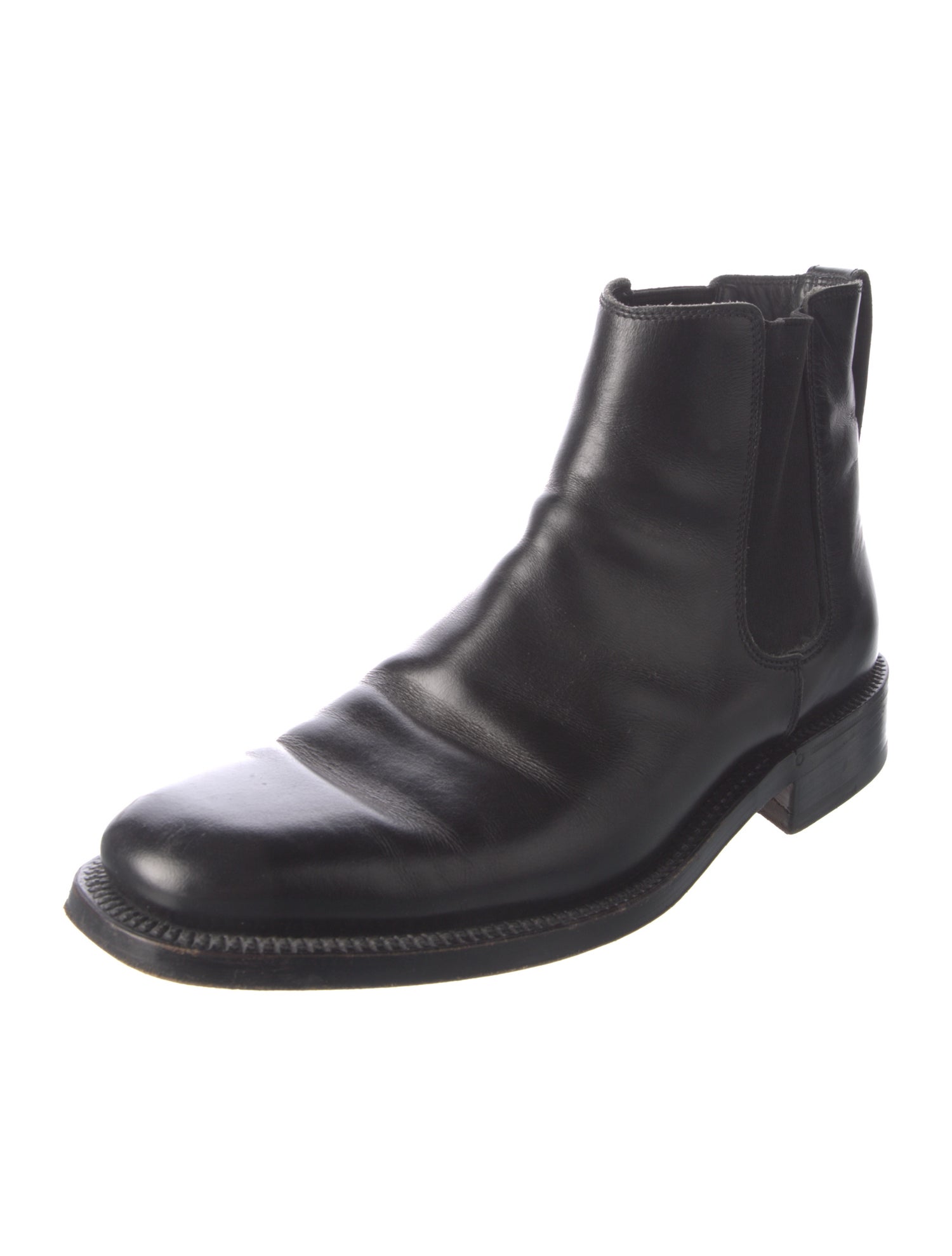 Gucci Leather Chelsea Boots