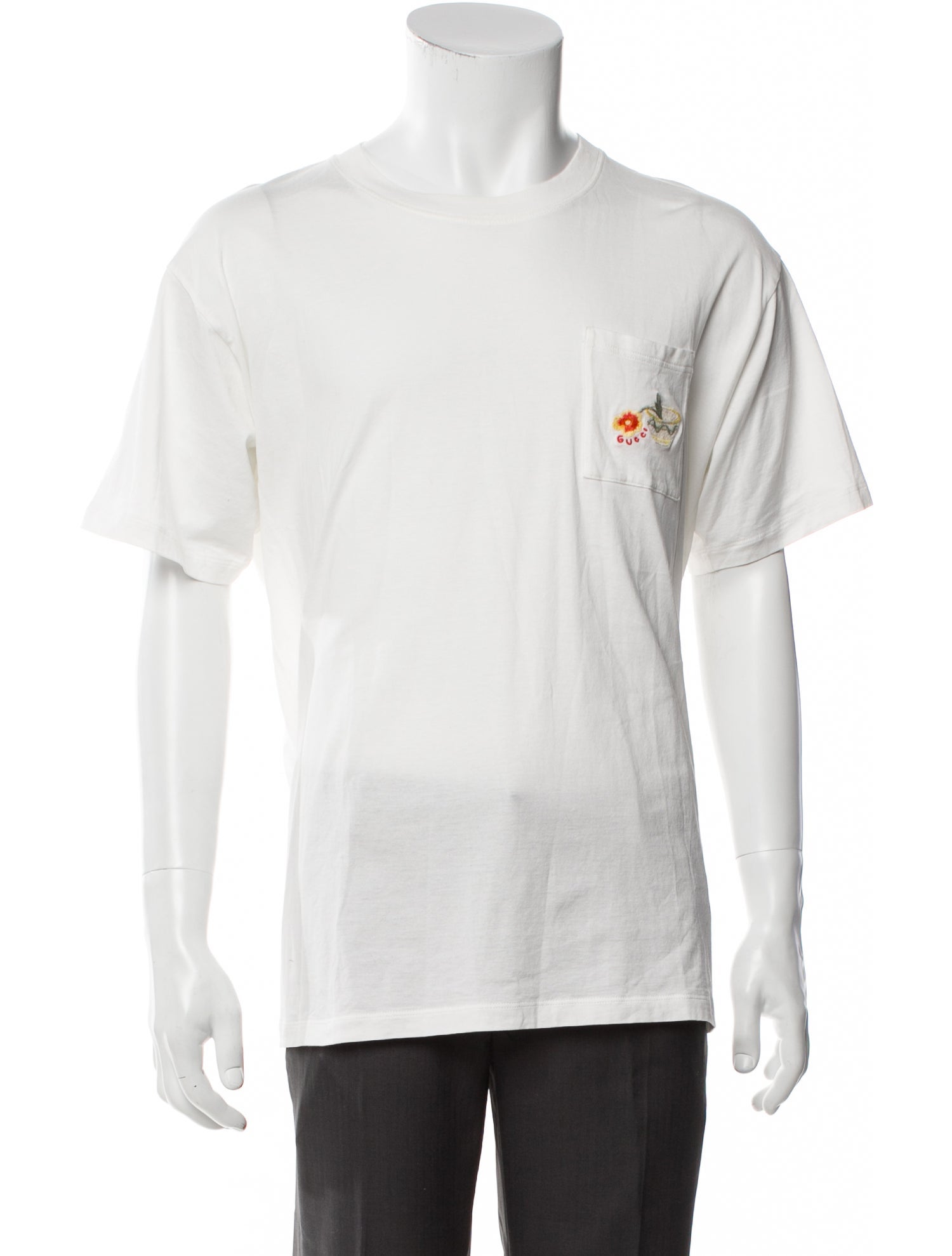 Gucci Graphic Print Crew Neck T-Shirt