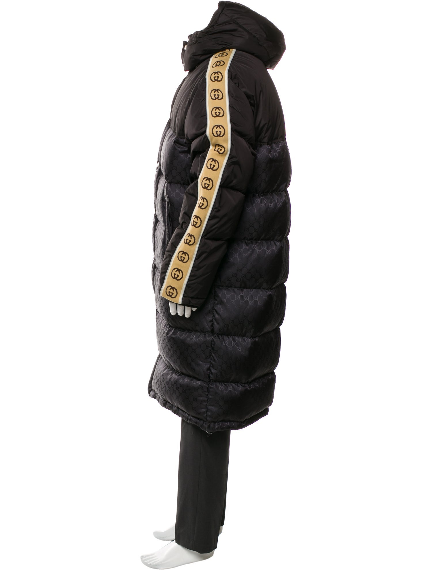 Gucci Interlocking G Logo Puffer Coat