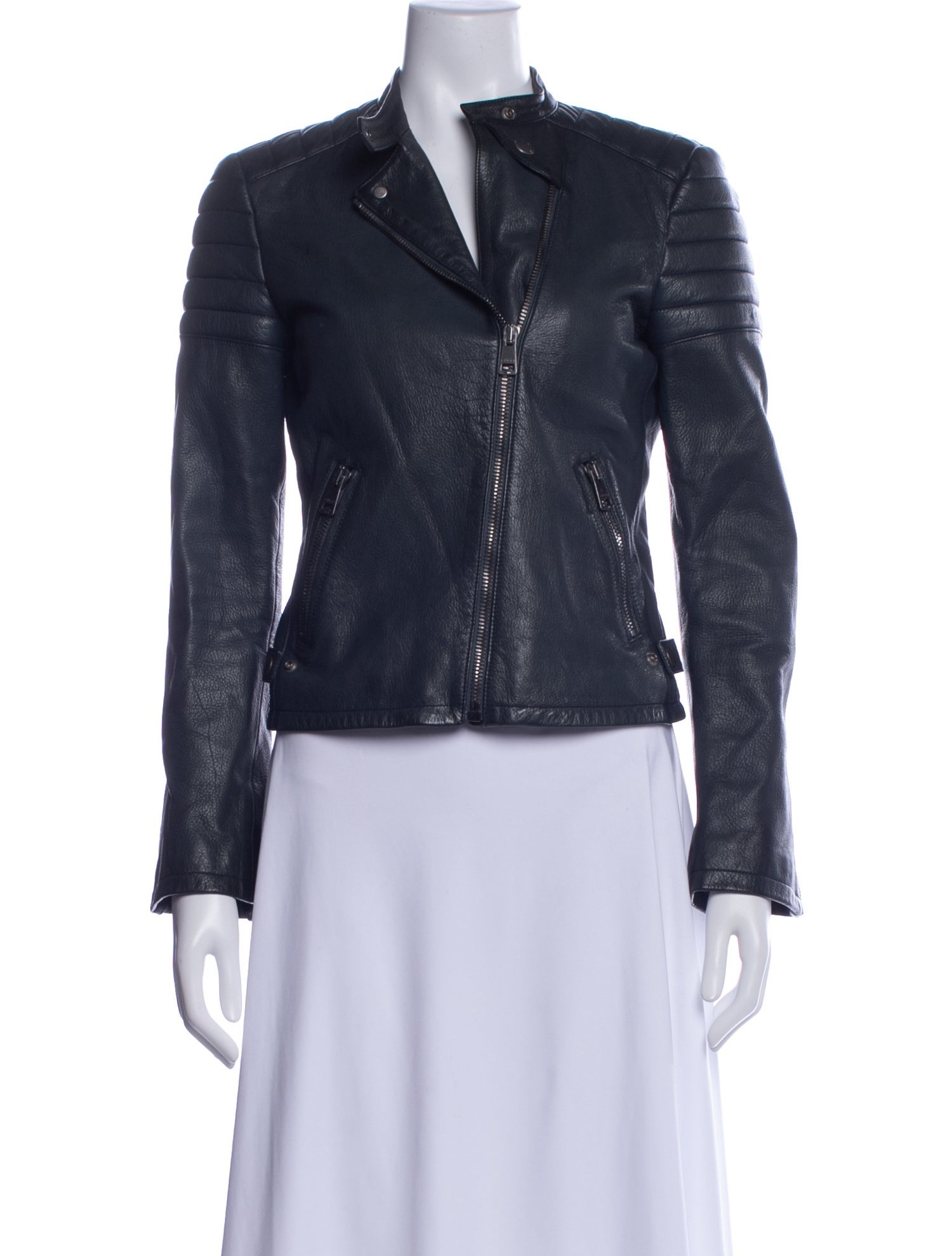 Gucci Leather Biker Jacket