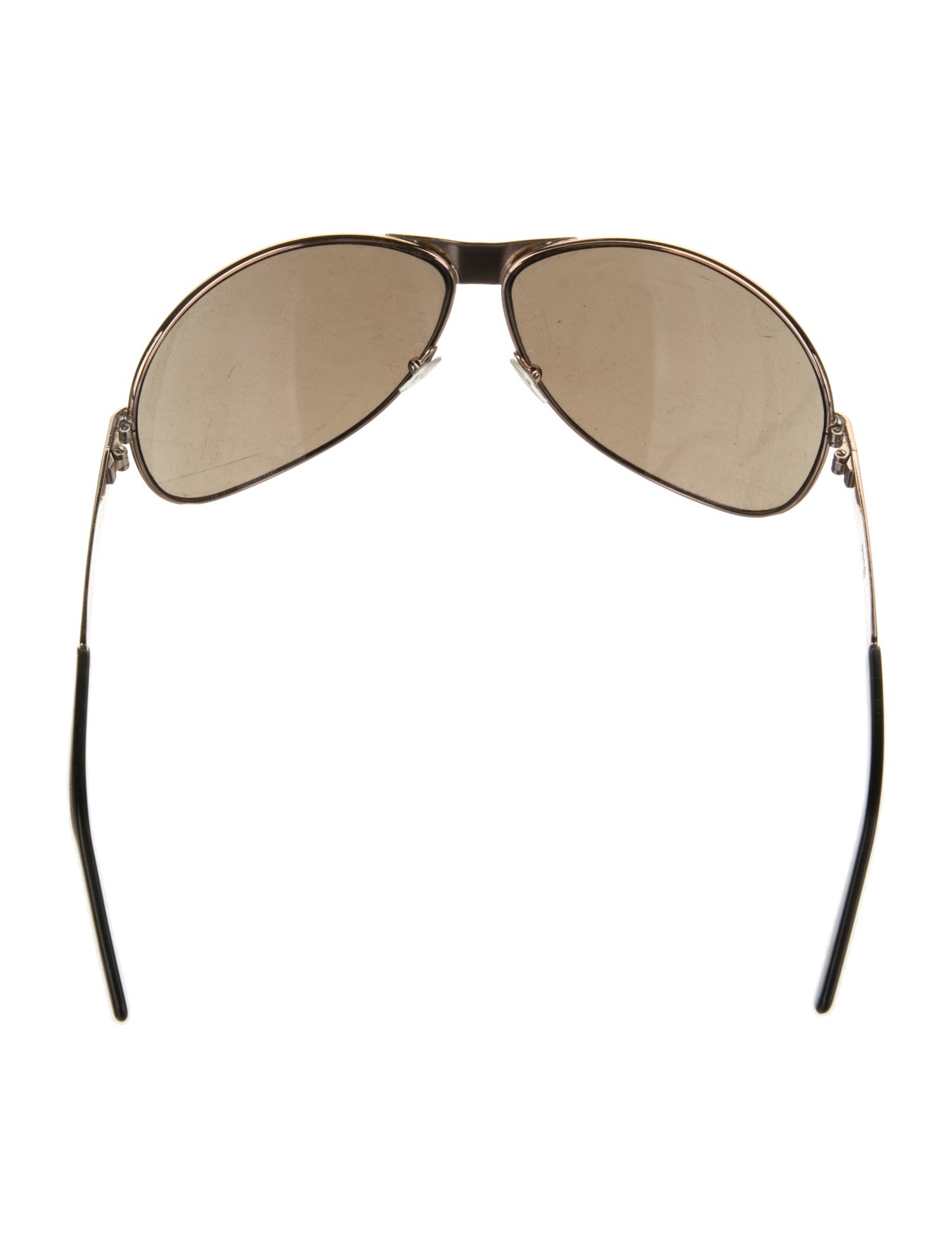 Gucci Web Accent Aviator Sunglasses