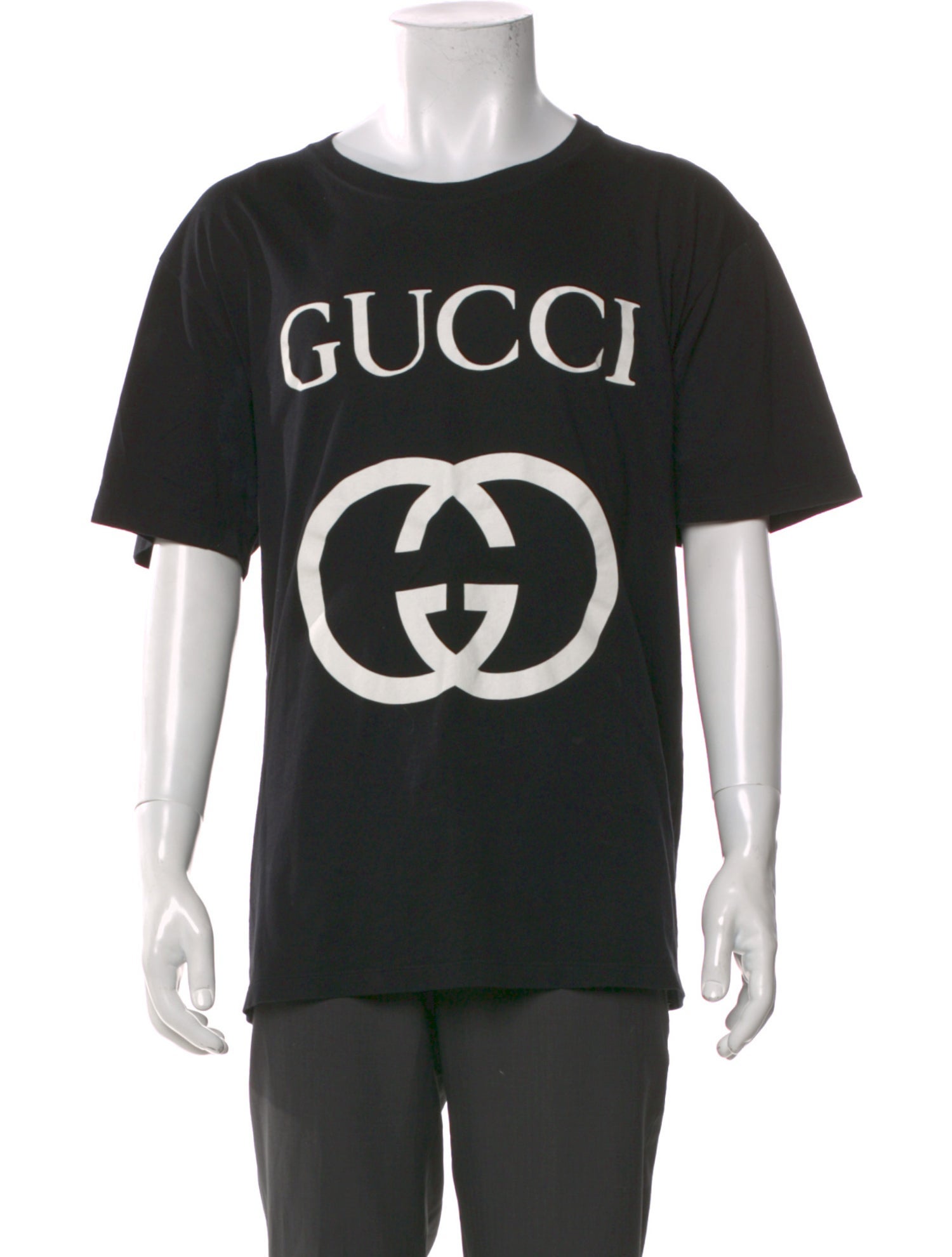 Gucci Interlocking G Logo Crew Neck T-Shirt