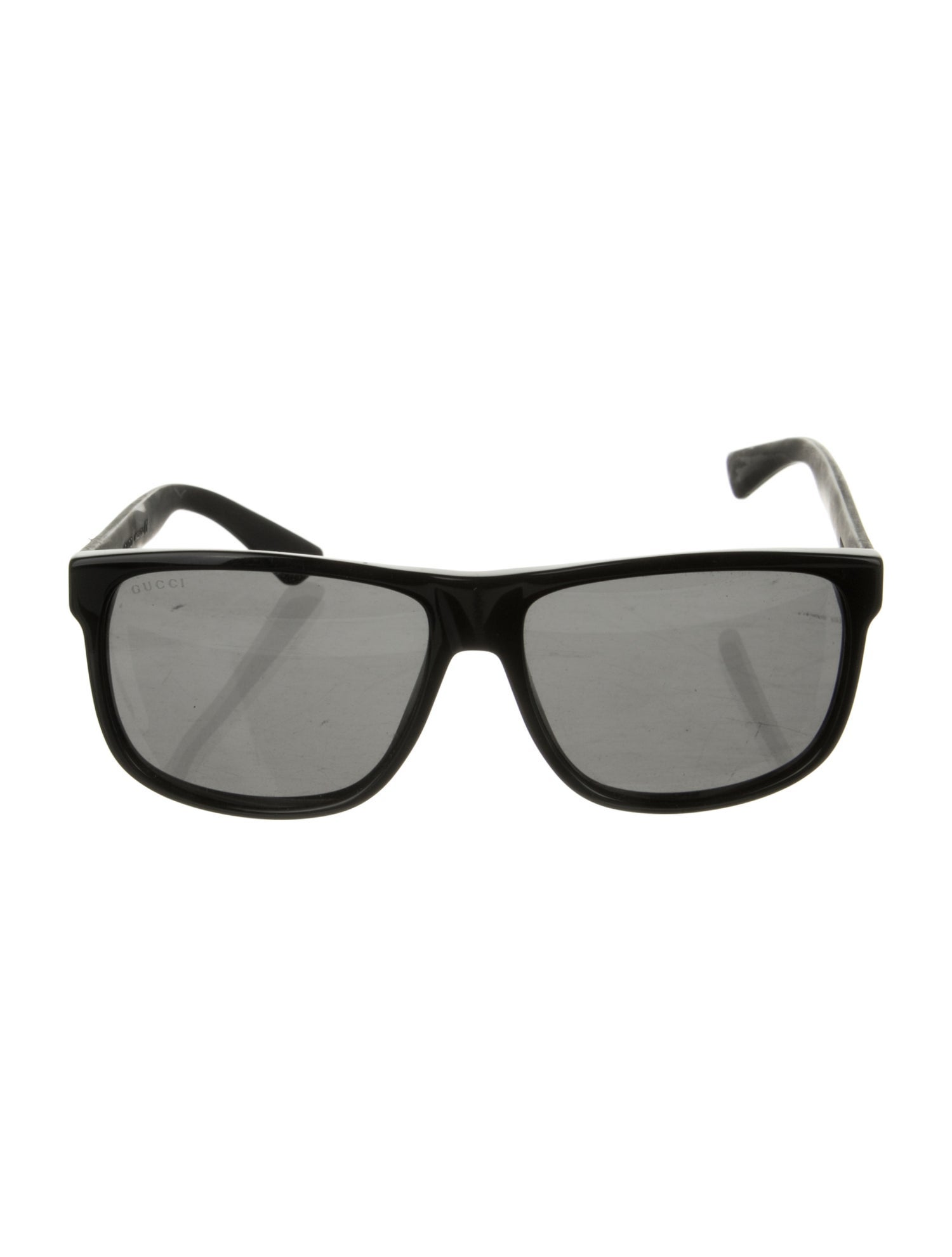Gucci Web Accent Square Sunglasses