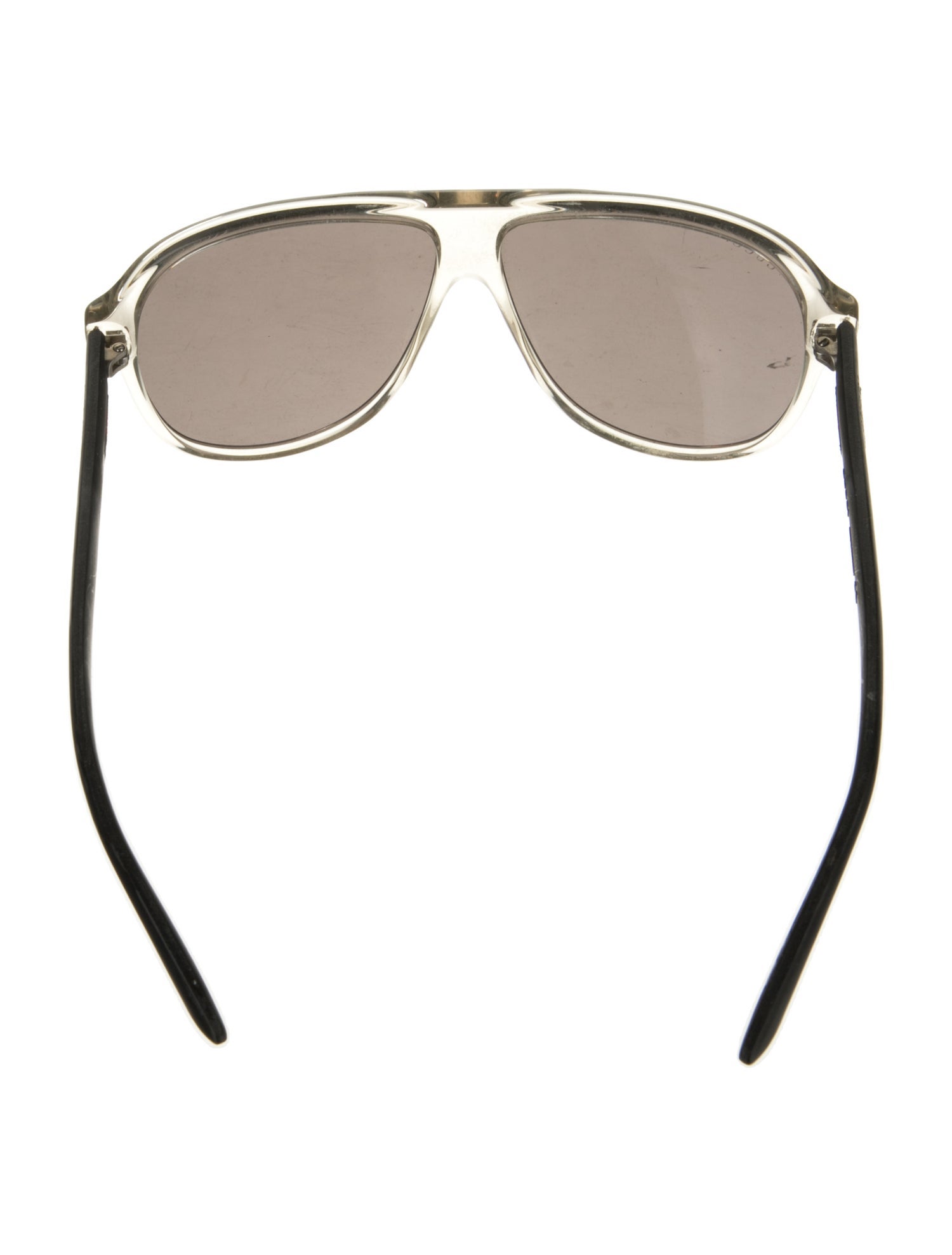Gucci Web Accent Aviator Sunglasses