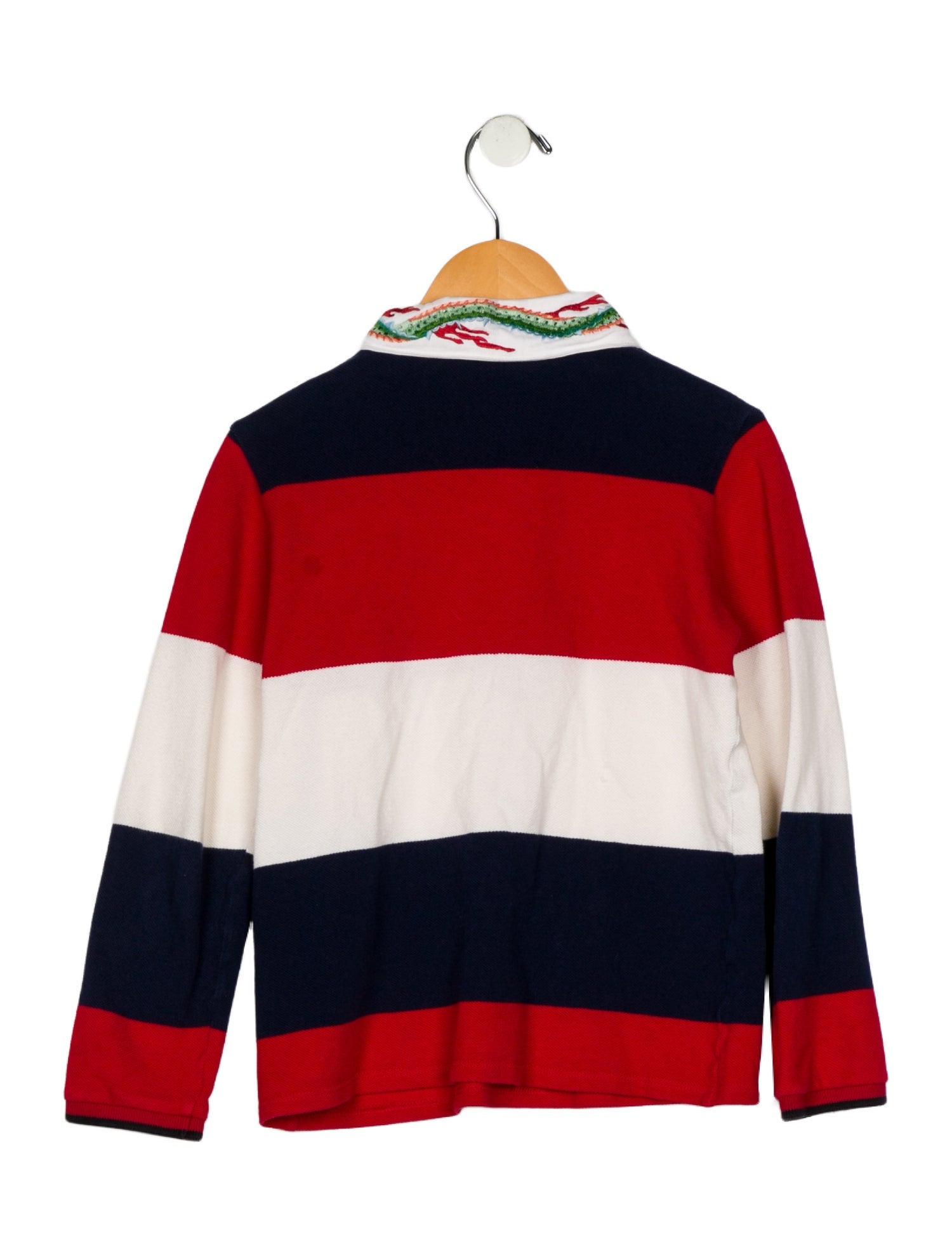 Gucci boys long sleeve shirt with pattern print size 8