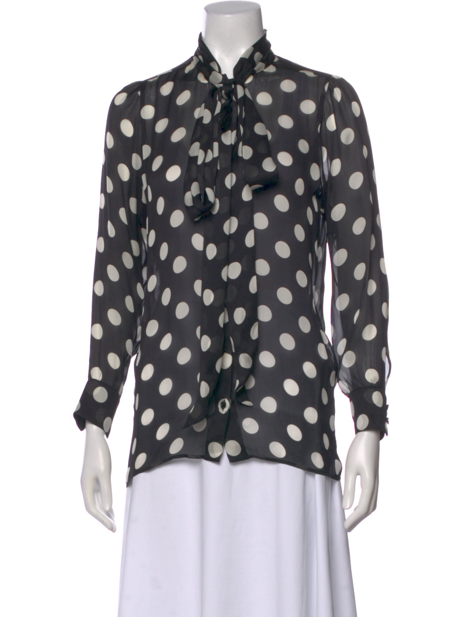 Gucci 2016 Polka Dot Blouse