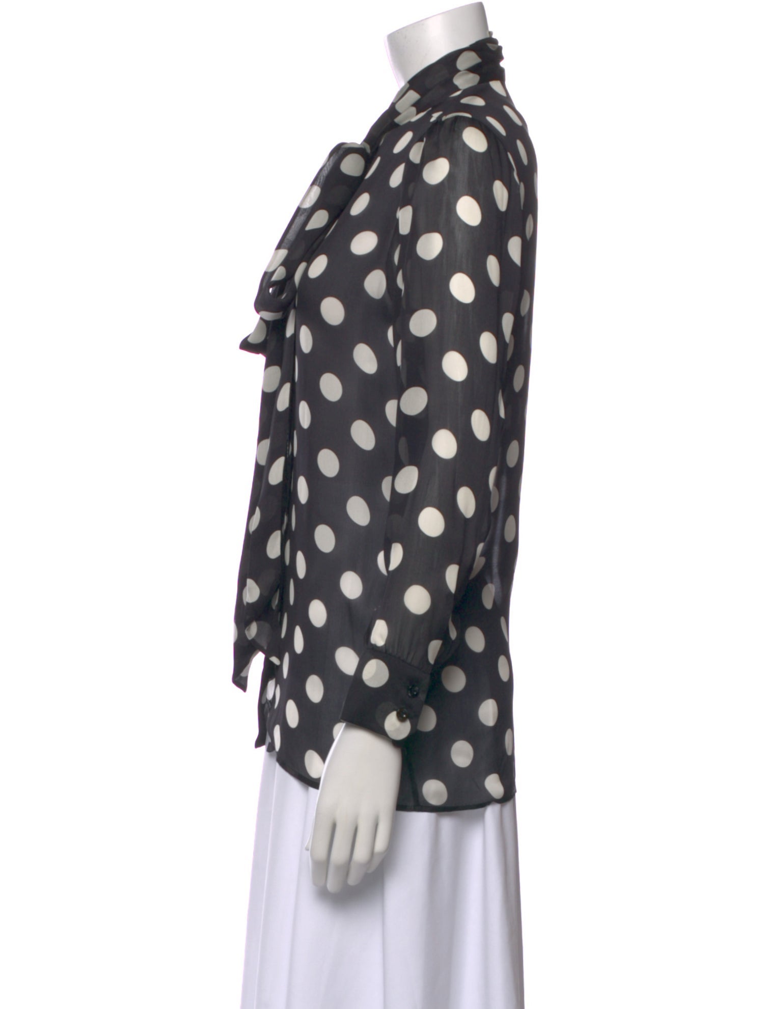 Gucci 2016 Polka Dot Blouse