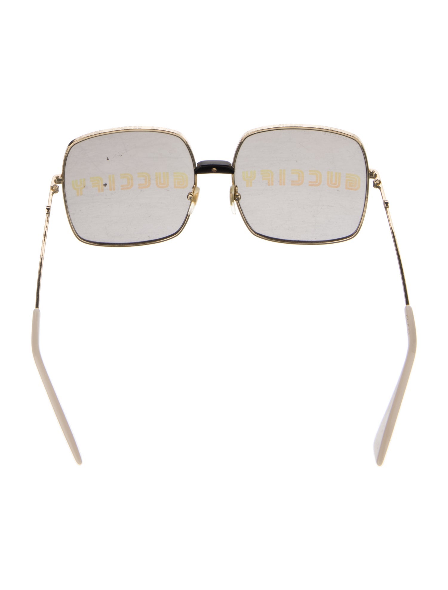 Gucci Interlocking G Logo Oversize Sunglasses