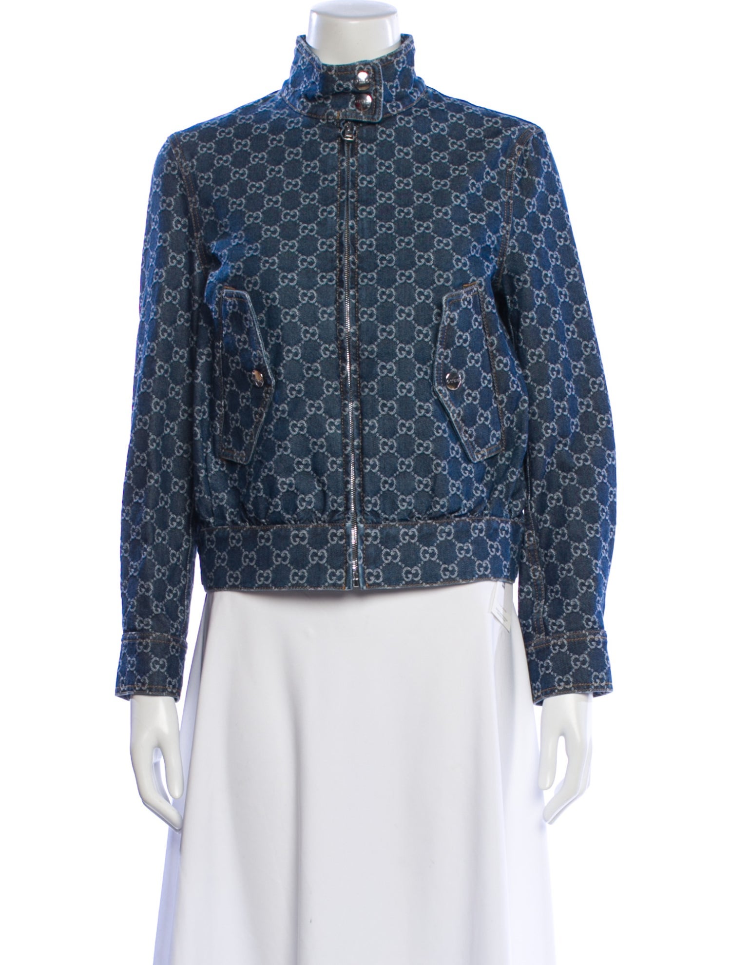 Gucci 2024-2025 Printed Denim Jacket w/ Tags