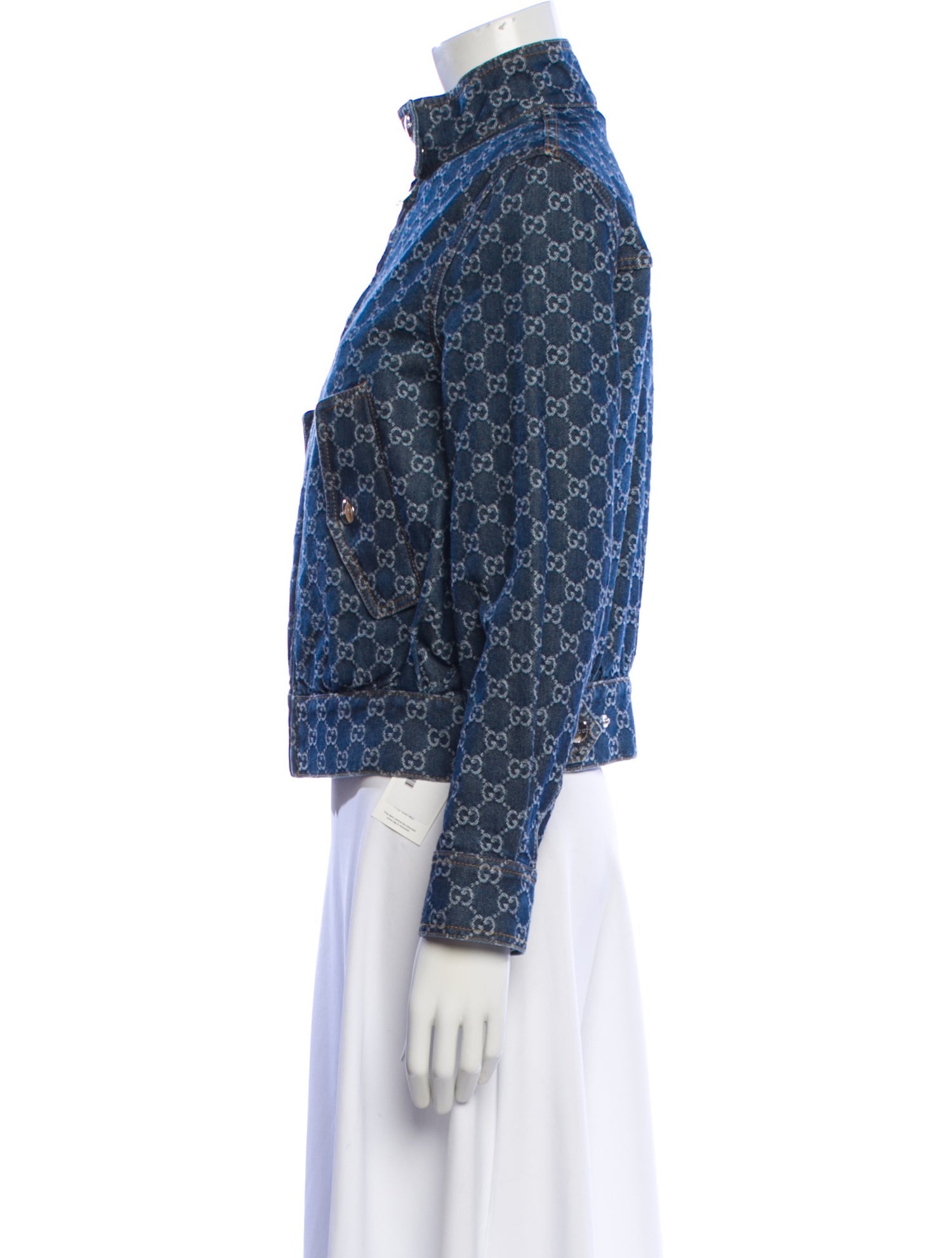 Gucci 2024-2025 Printed Denim Jacket w/ Tags