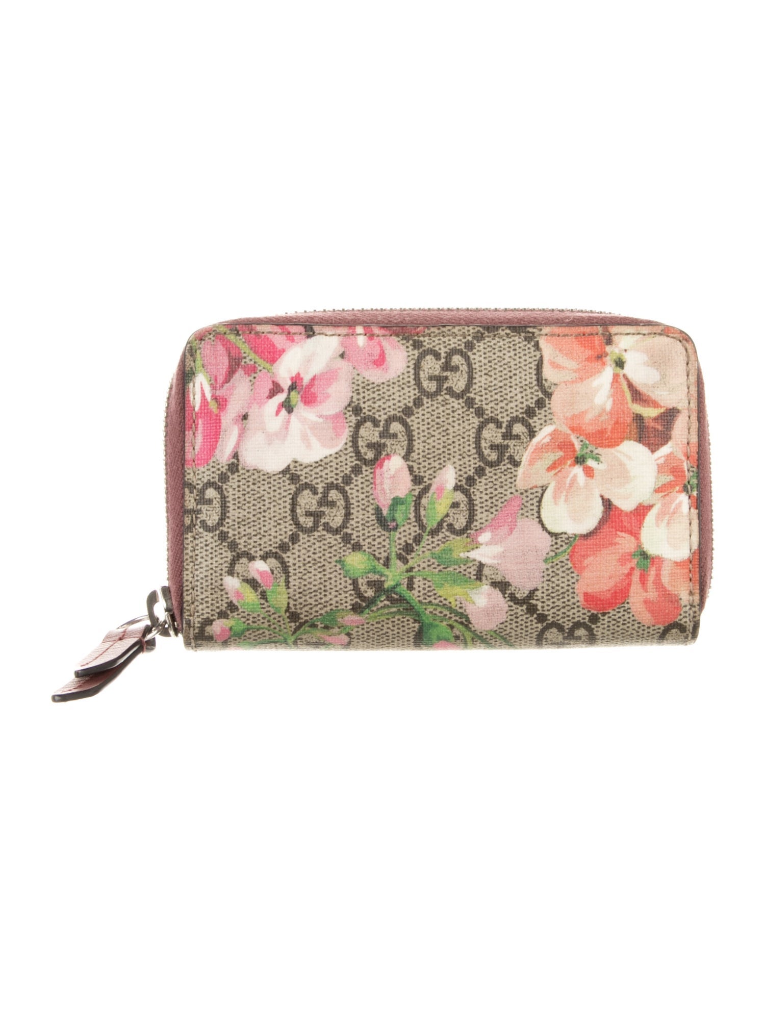 Gucci GG Supreme Blooms Compact GG Supreme Wallet