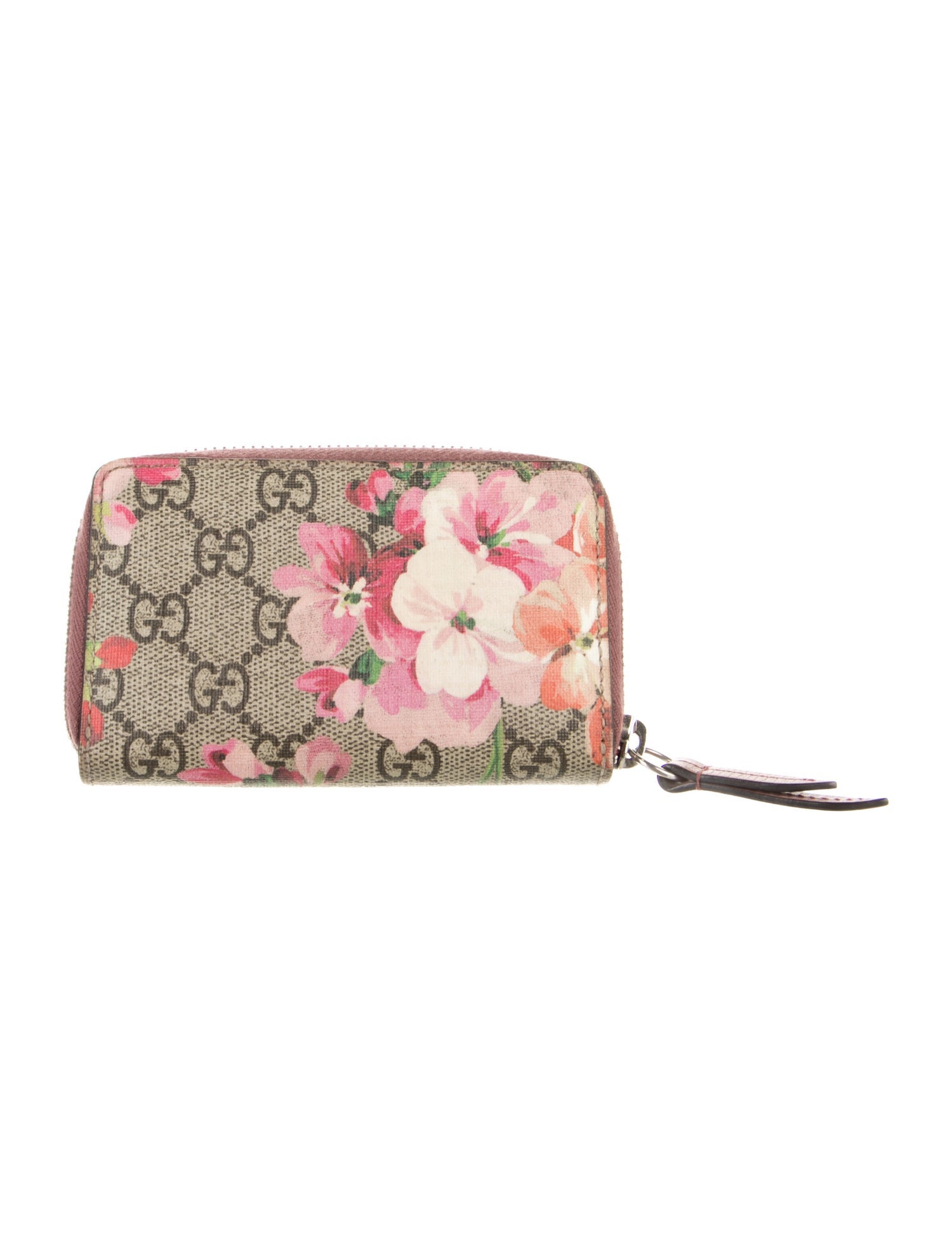 Gucci GG Supreme Blooms Compact GG Supreme Wallet