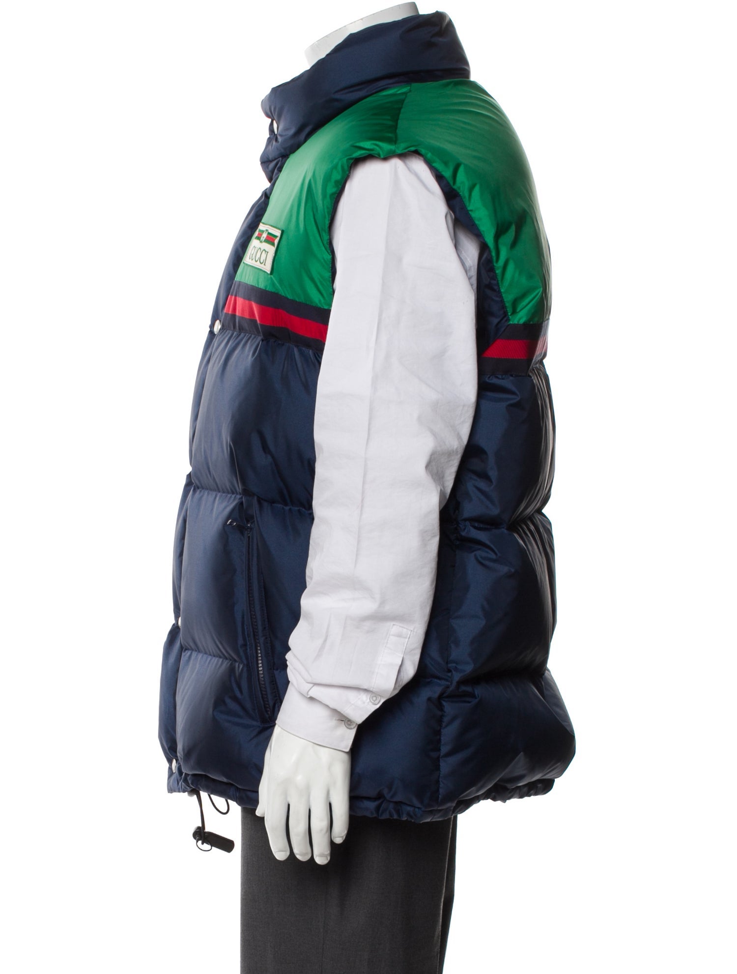 Gucci 2022 Web Accent Vest w/ Tags