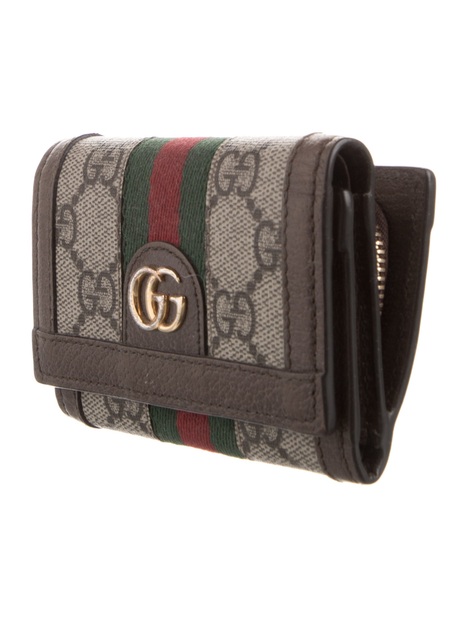 Gucci GG Supreme Compact Wallet