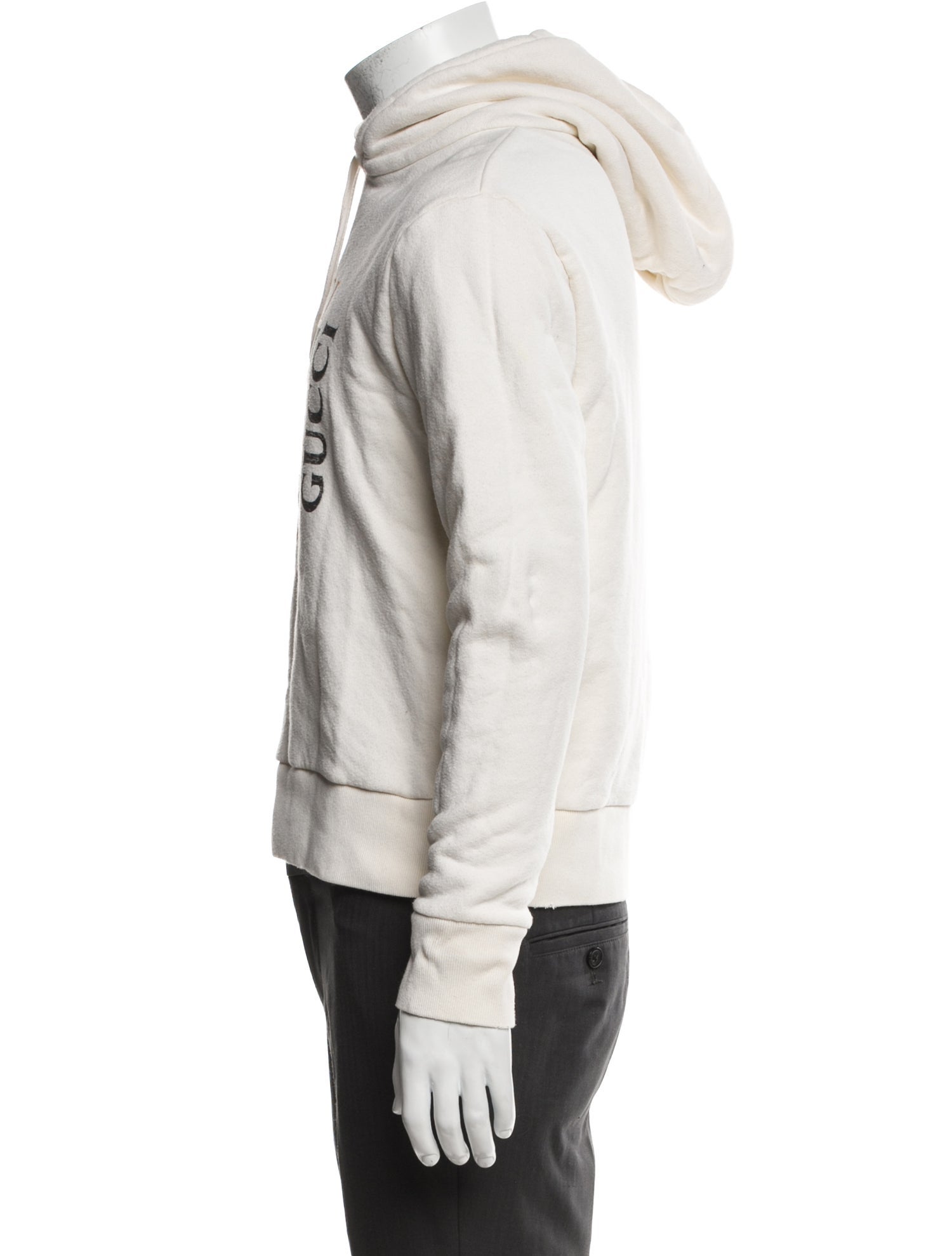 Gucci Web Accent Crew Neck Hoodie