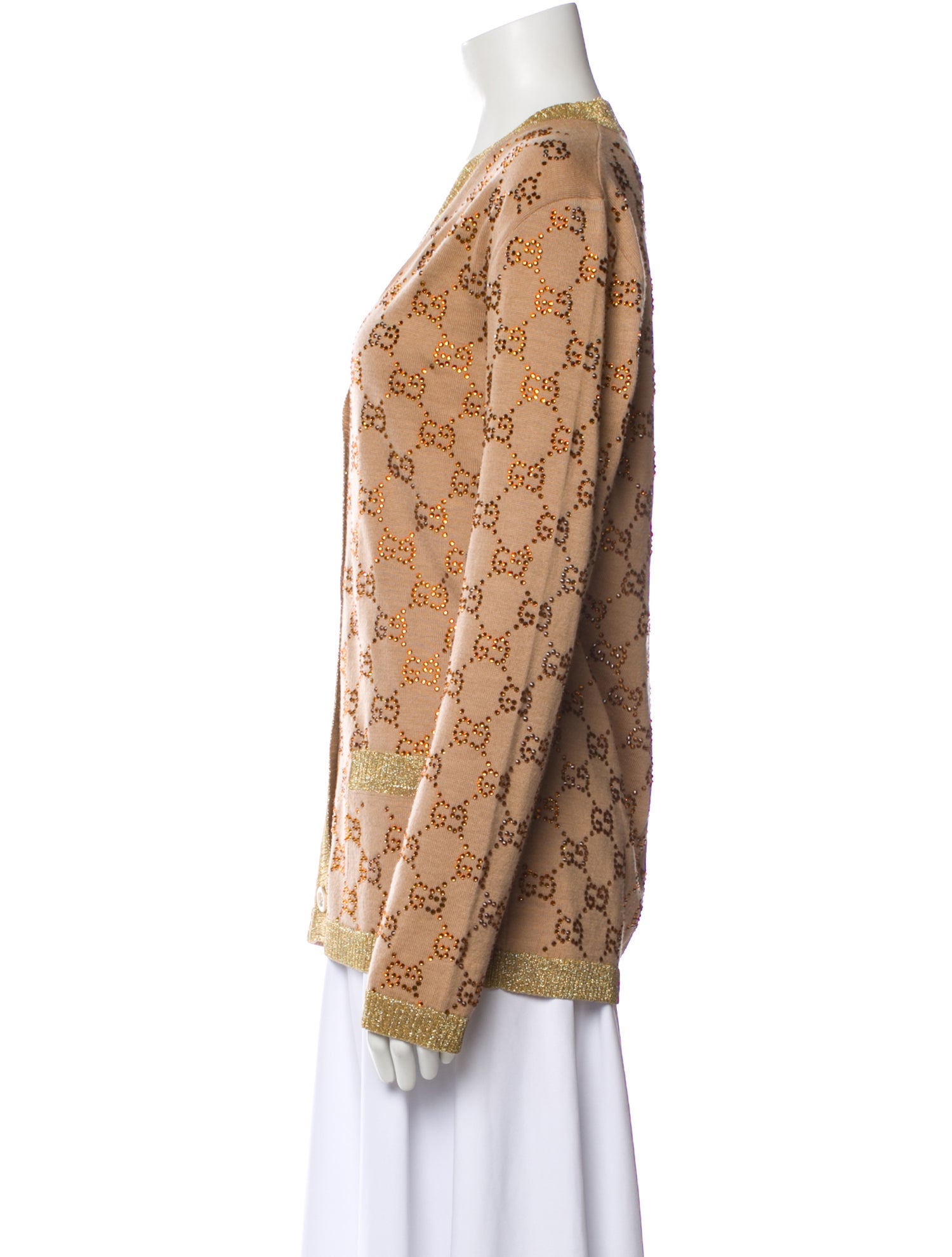 Gucci Wool Printed Sweater