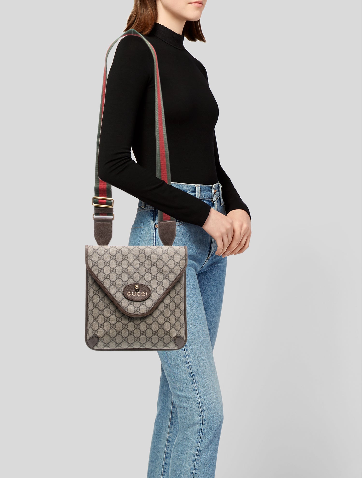 Gucci GG Supreme Portfolio Medium