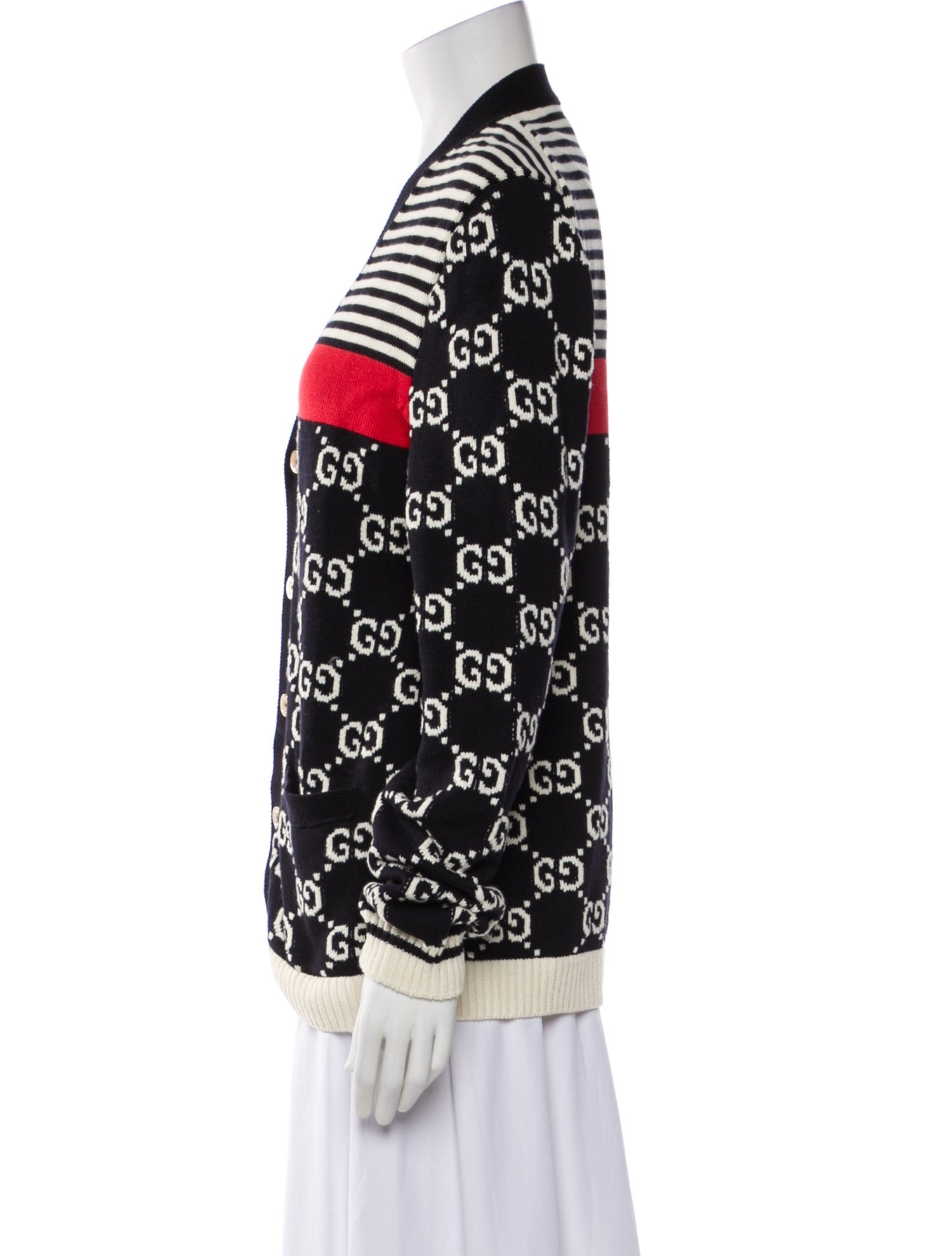 Gucci 2019 GG Logo Cardigan