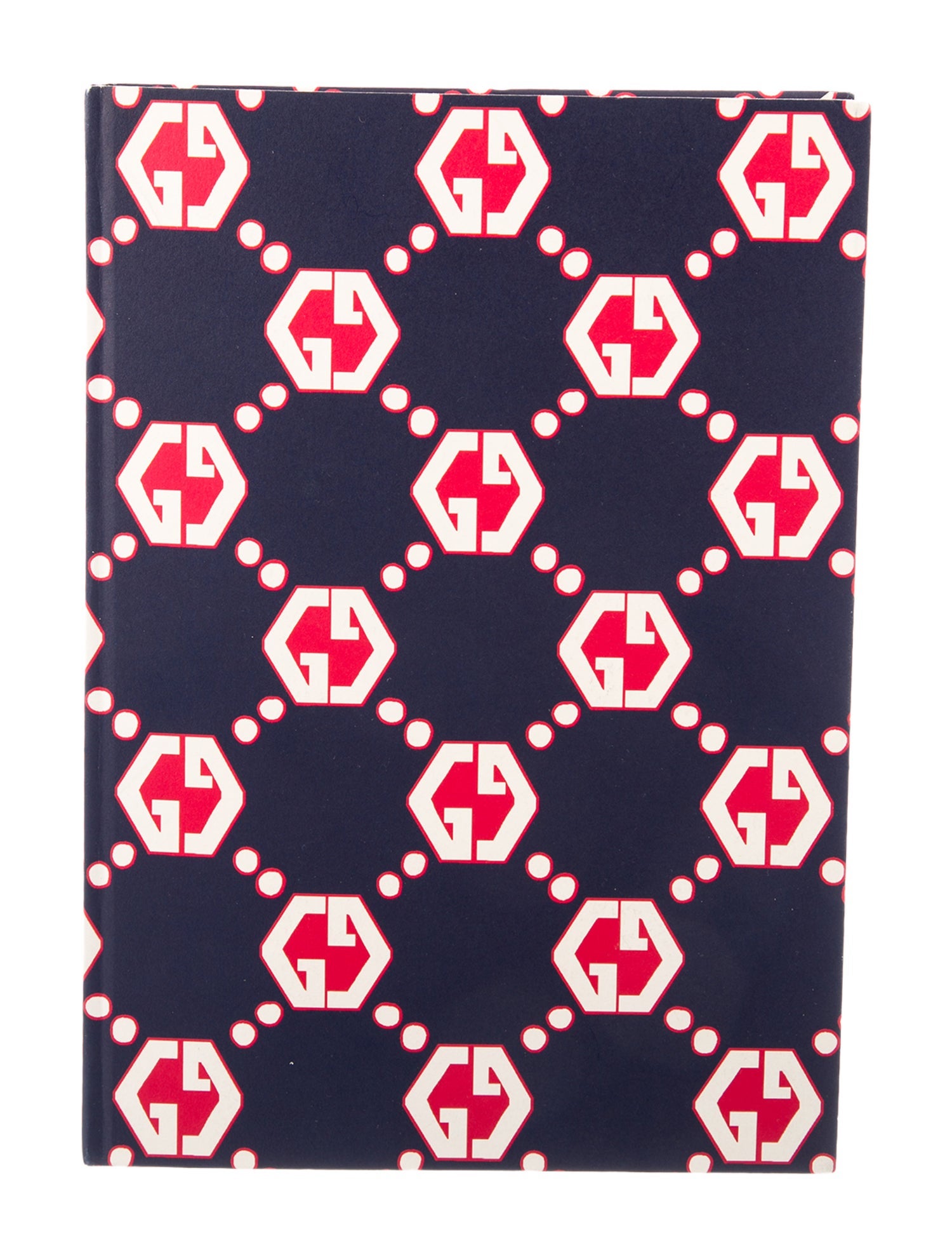 Gucci Geometric G Grid Notebook & Stickers Set