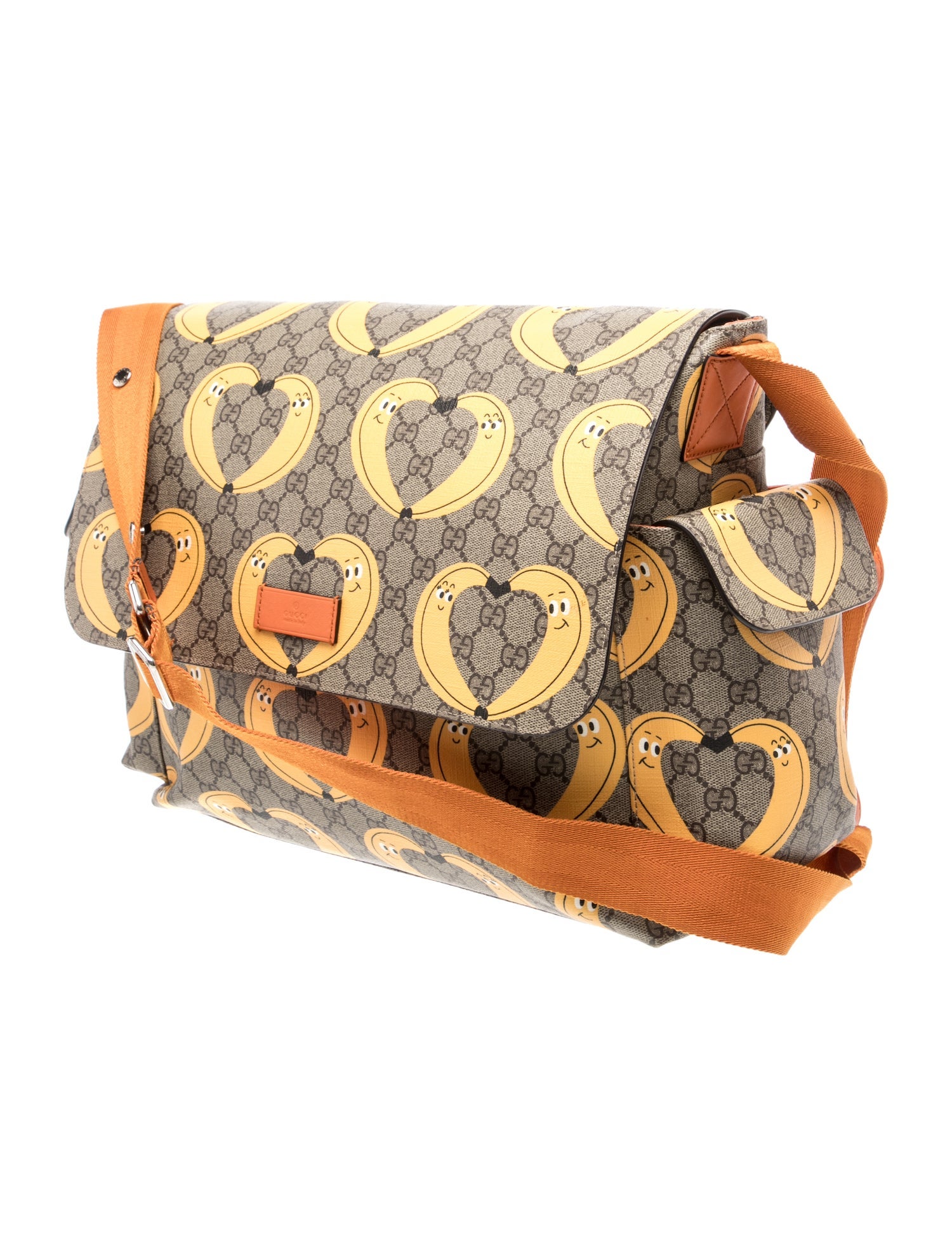 Gucci x Nina Dzyvulska GG Supreme Banana Diaper Bag