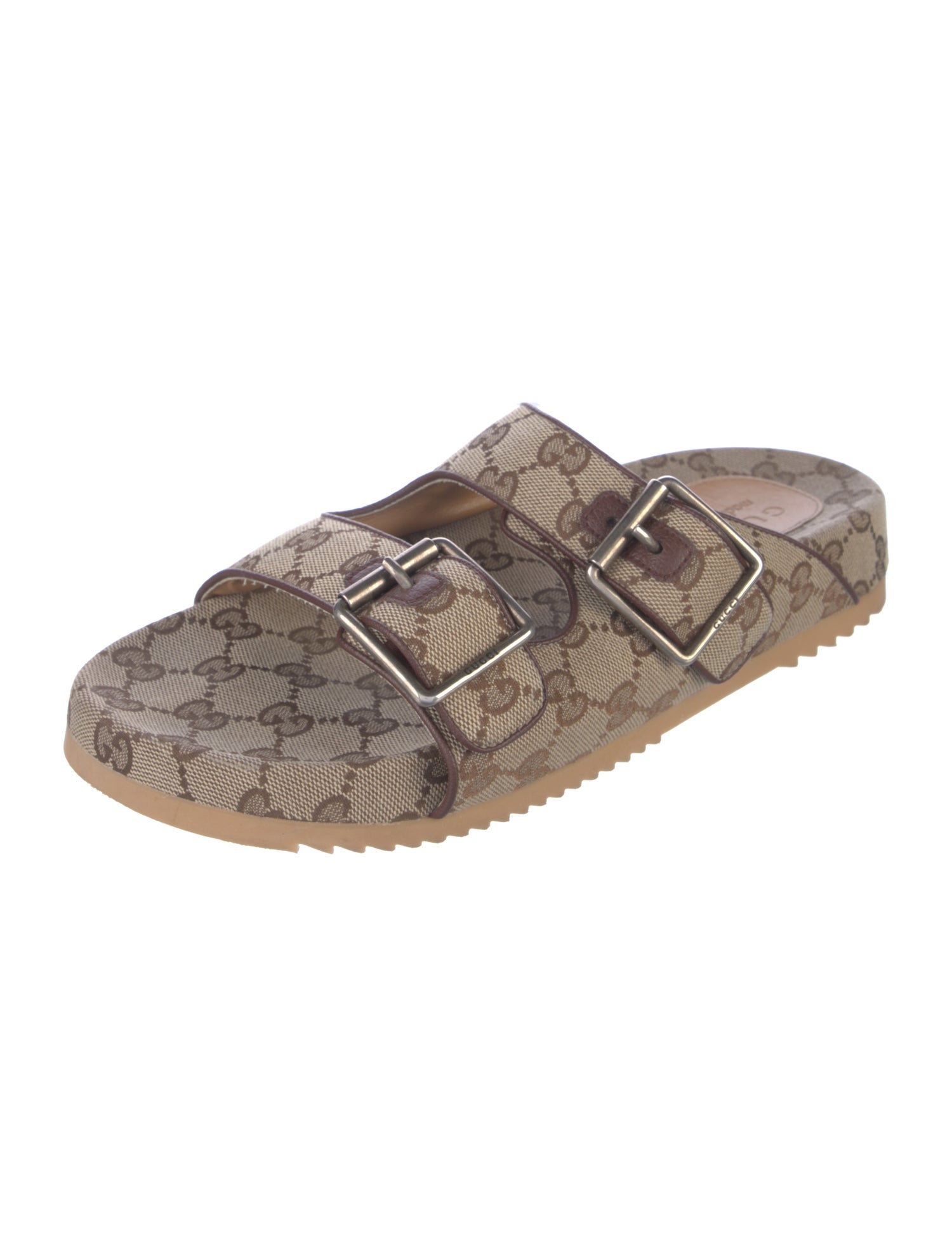 Gucci GG Canvas Canvas Slides