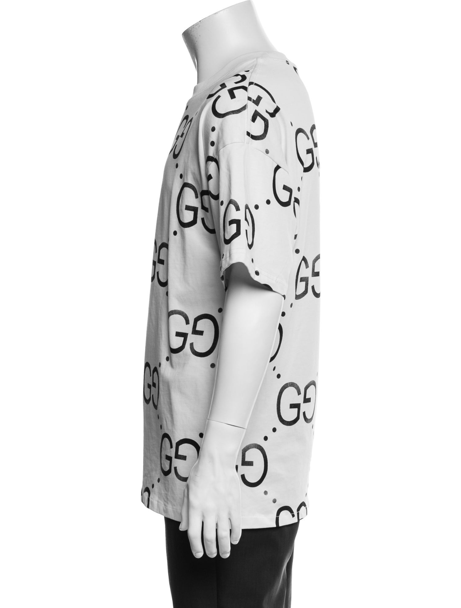 Gucci Graphic Print Crew Neck T-Shirt