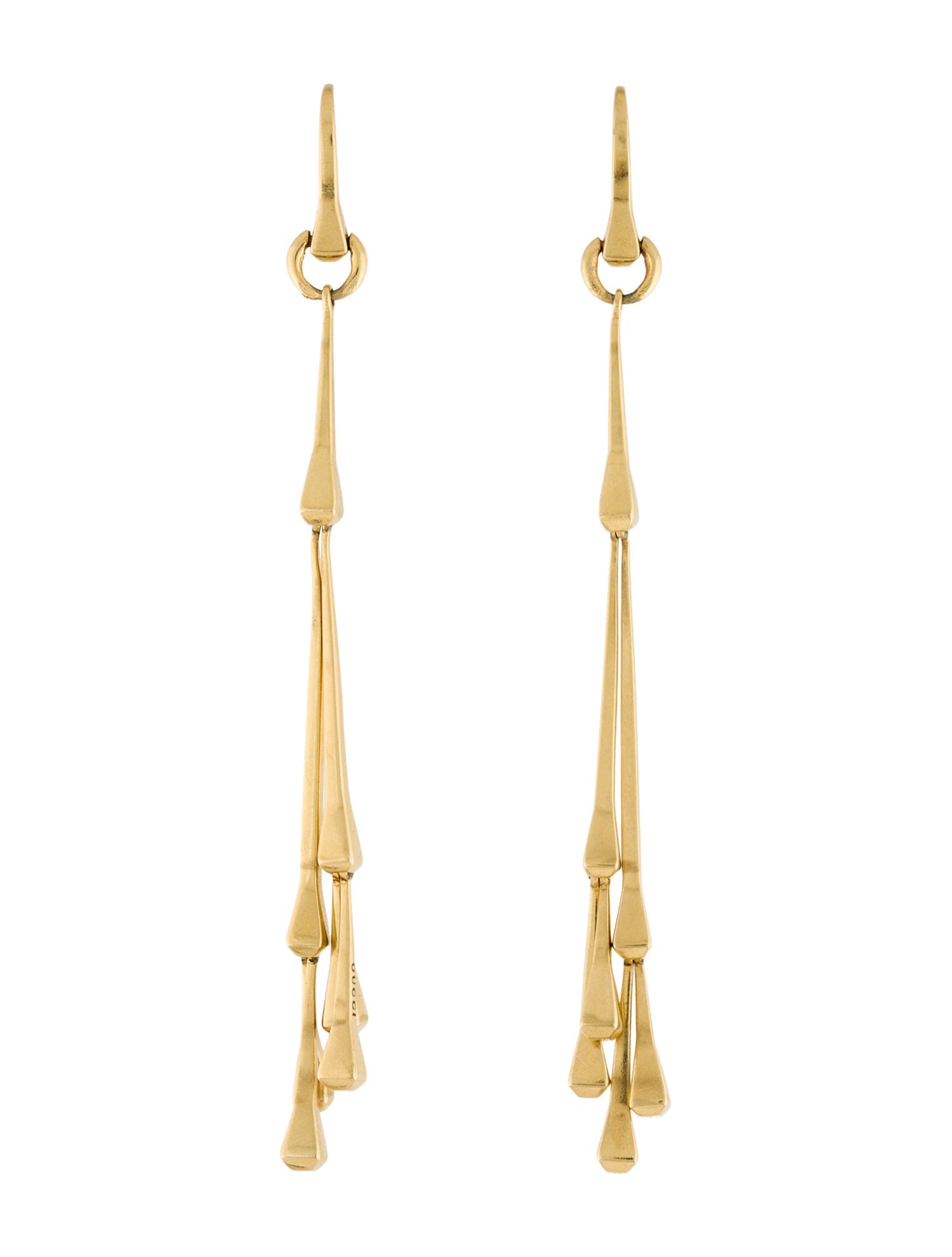 Gucci 18K Chiodo Drop Earrings