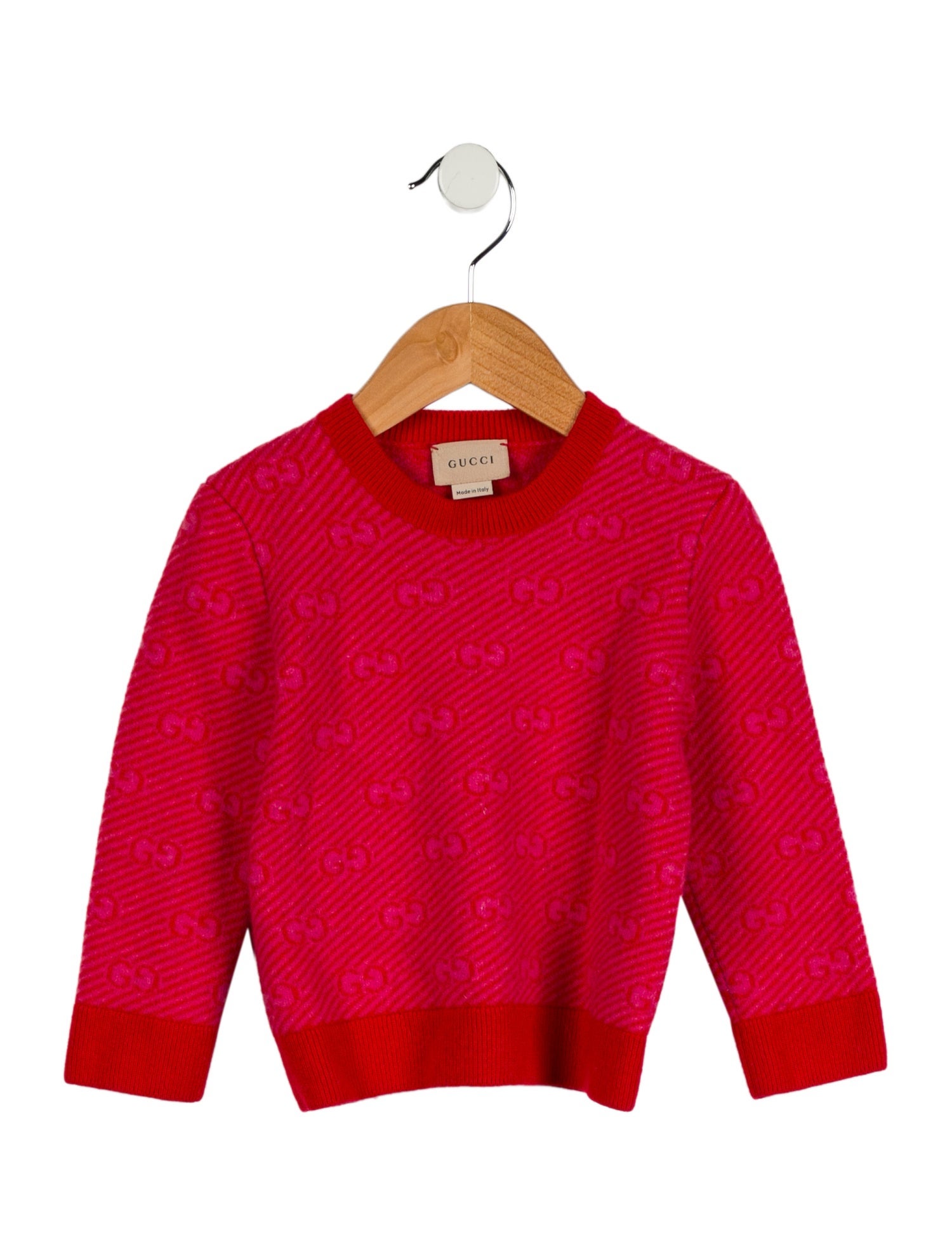 Gucci Girls' GG Knit Sweater