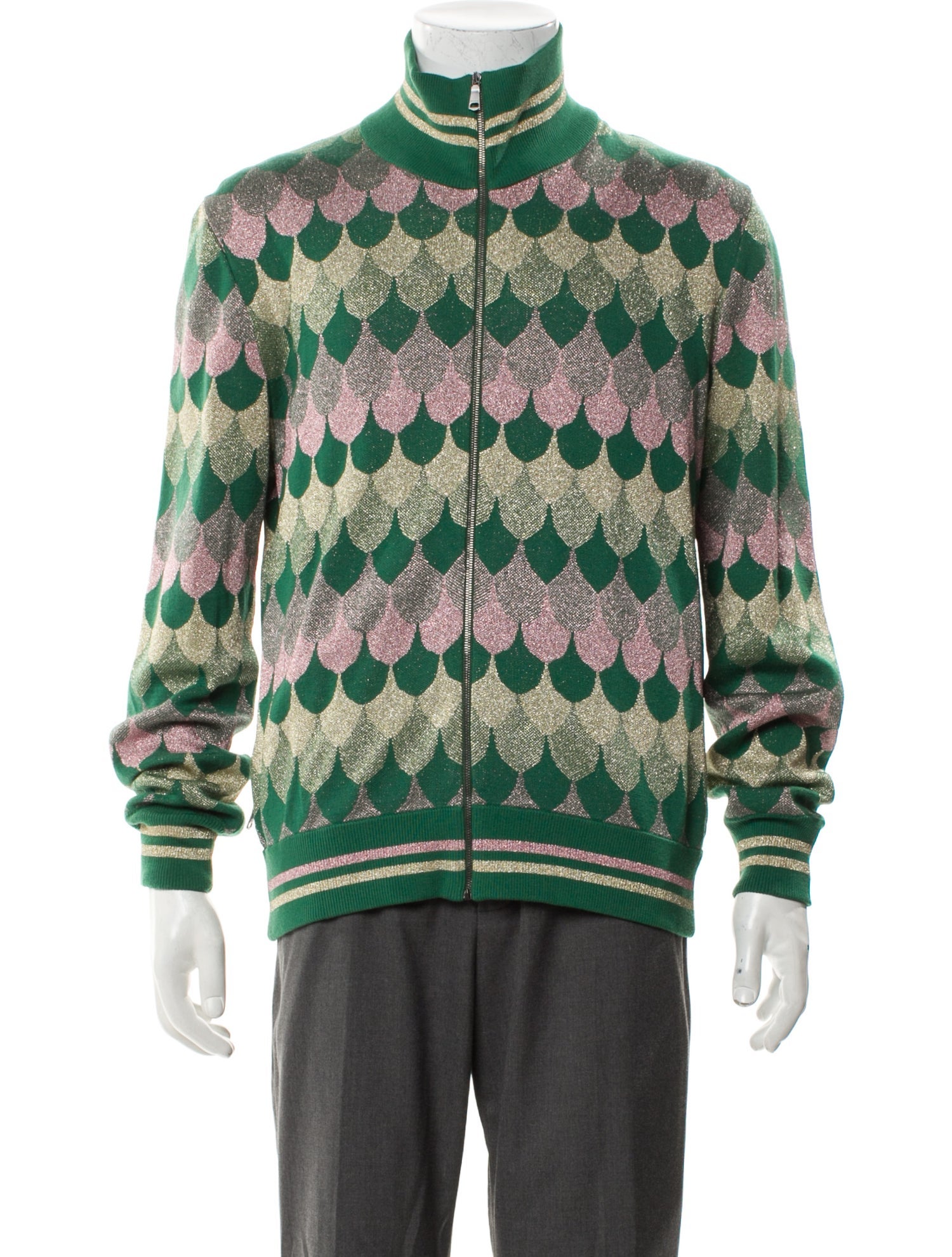 Gucci 2016 Printed Denim Jacket