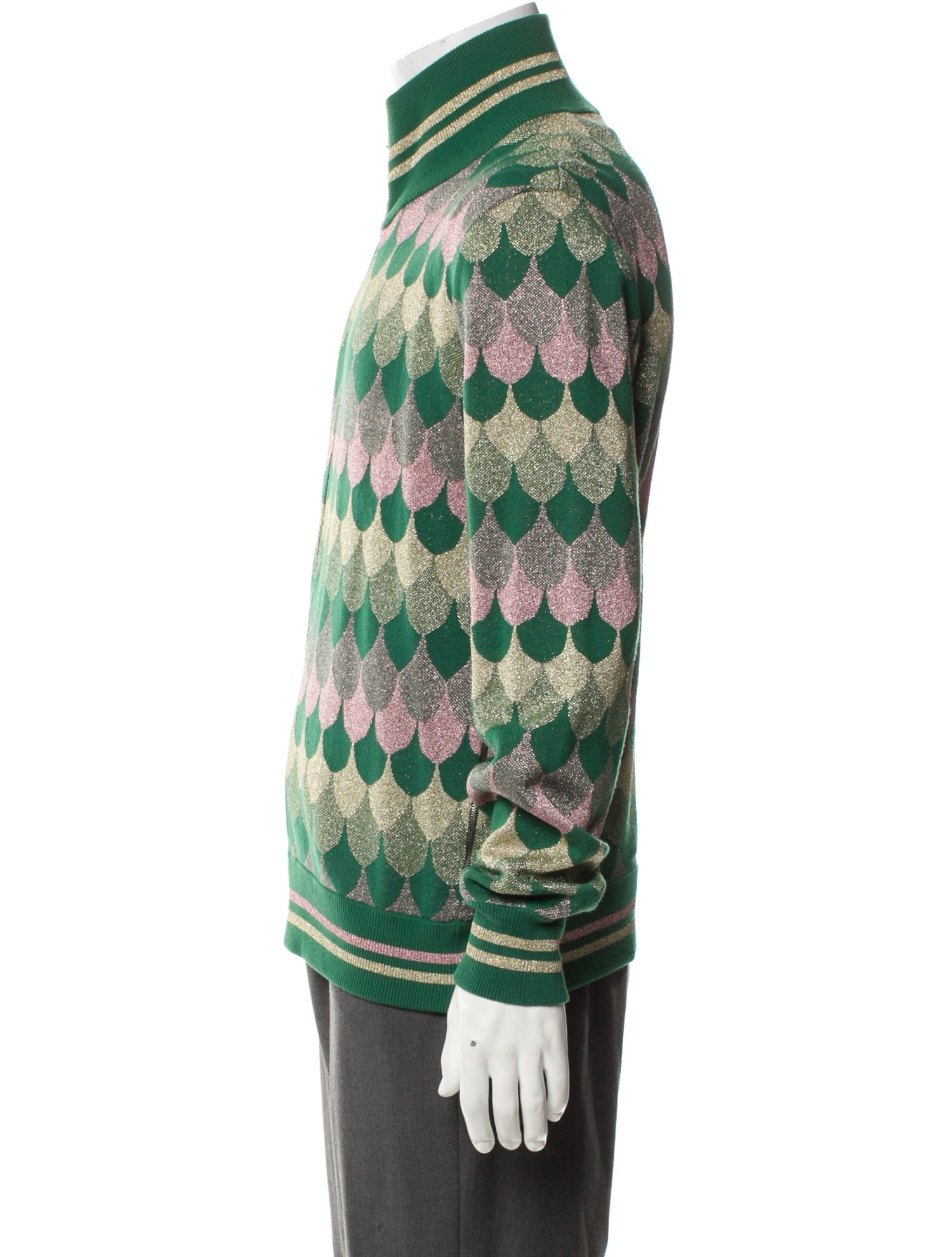 Gucci 2016 Printed Denim Jacket