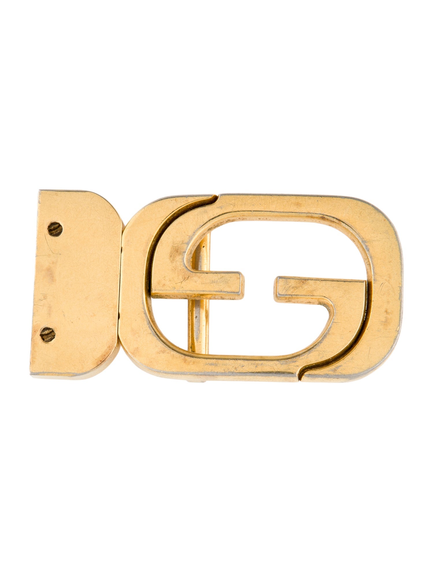 Gucci Solid Vintage Buckle
