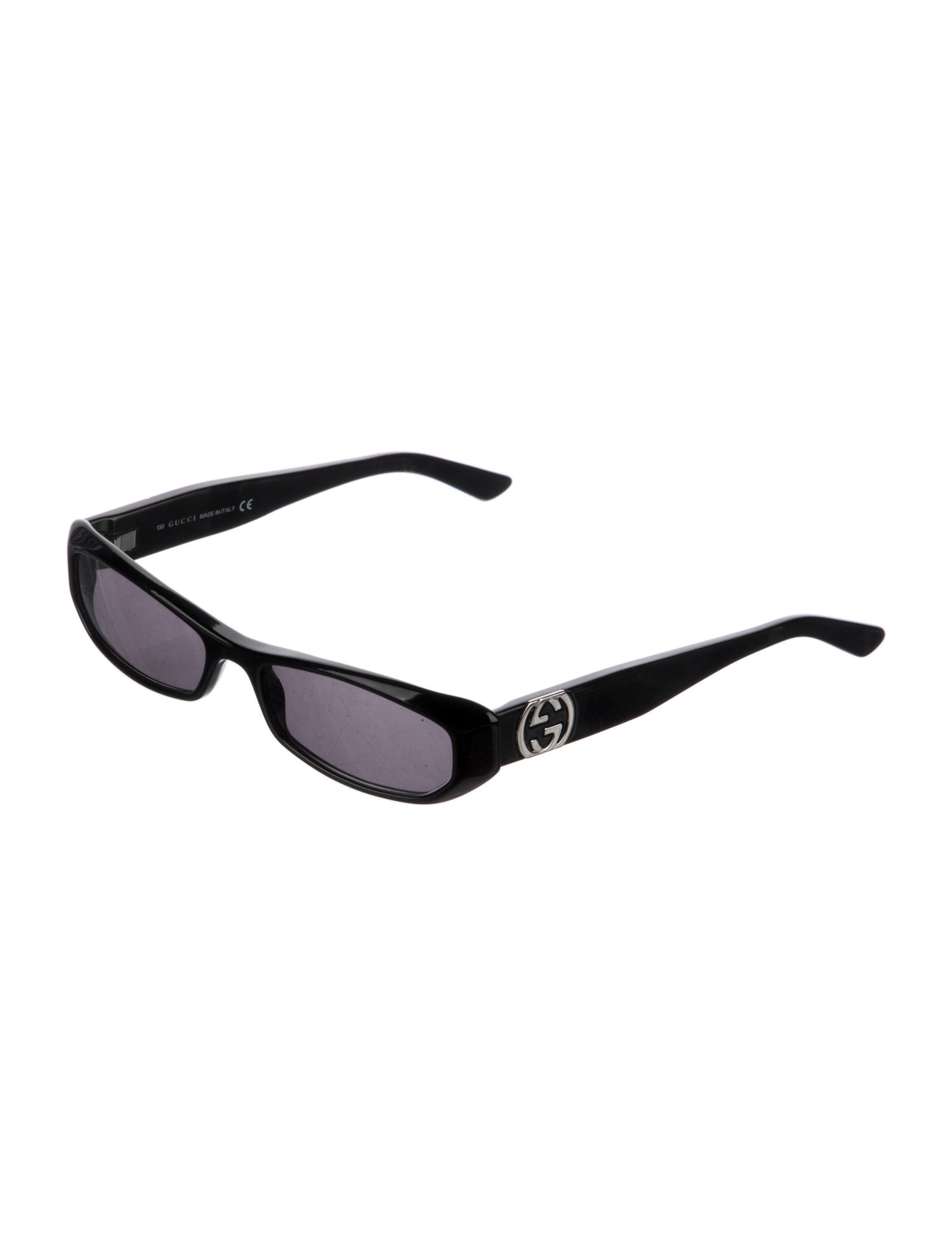 Gucci Web Accent Square Sunglasses