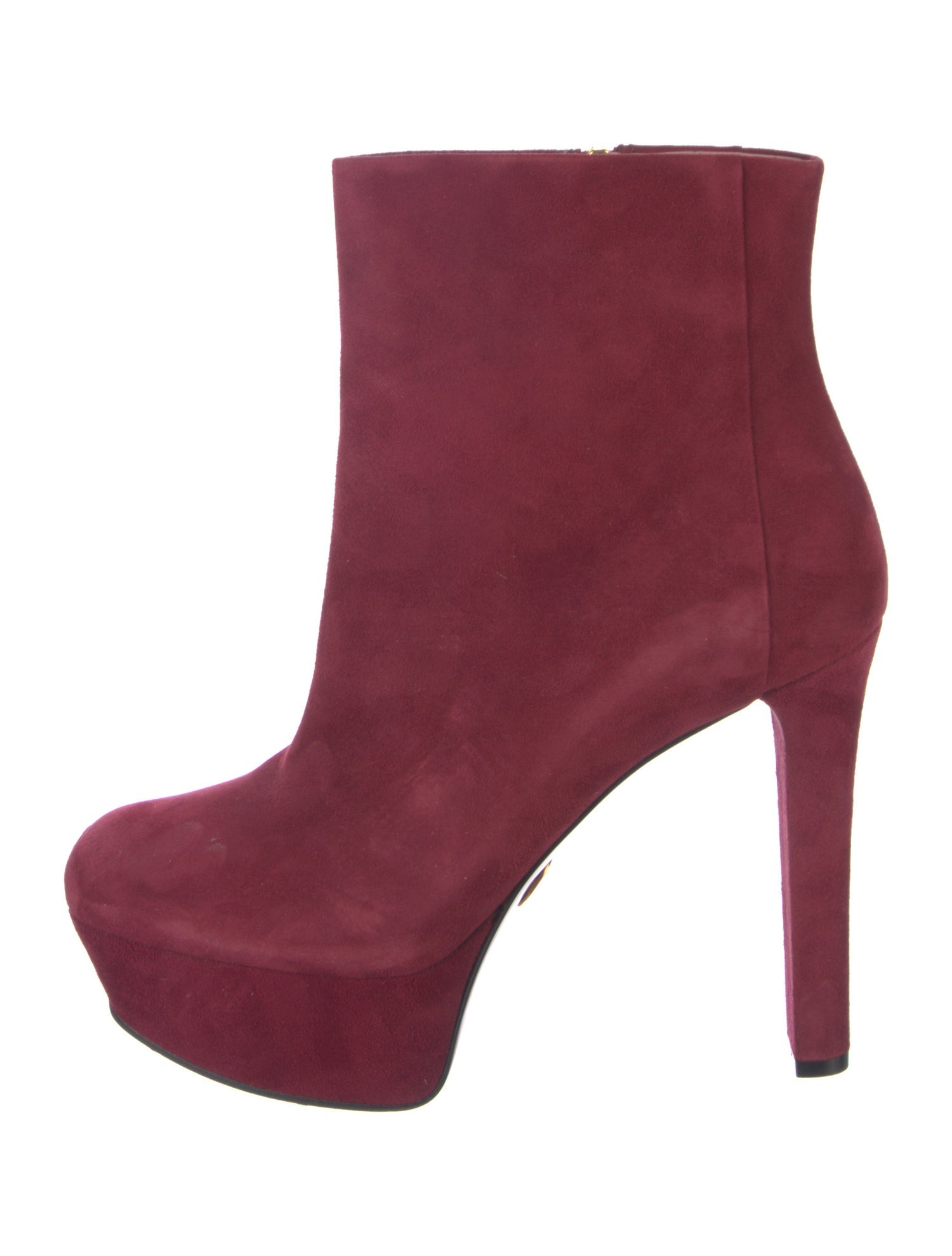 Gucci Interlocking G Logo Suede Boots