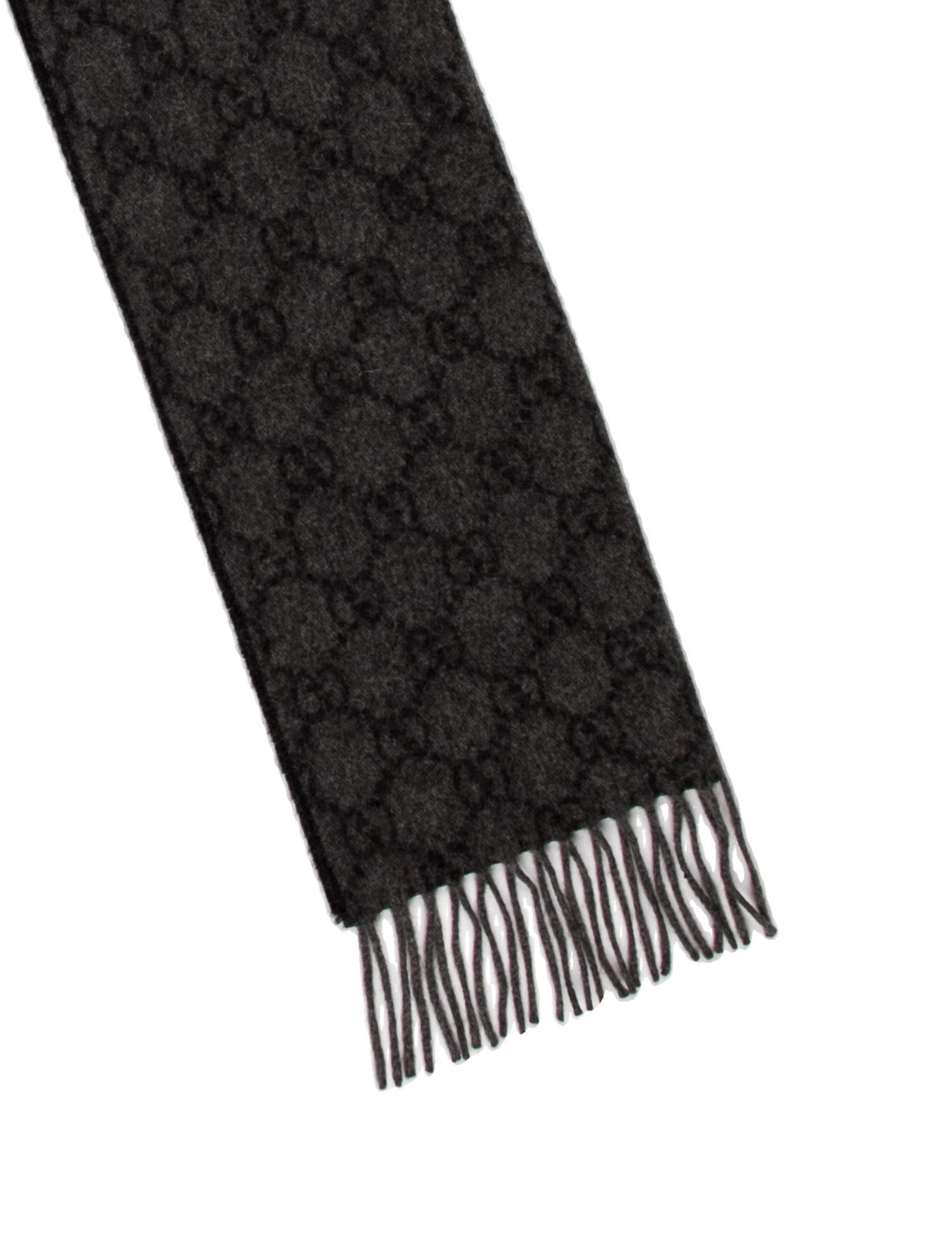 Gucci Cashmere GG Signature Scarf