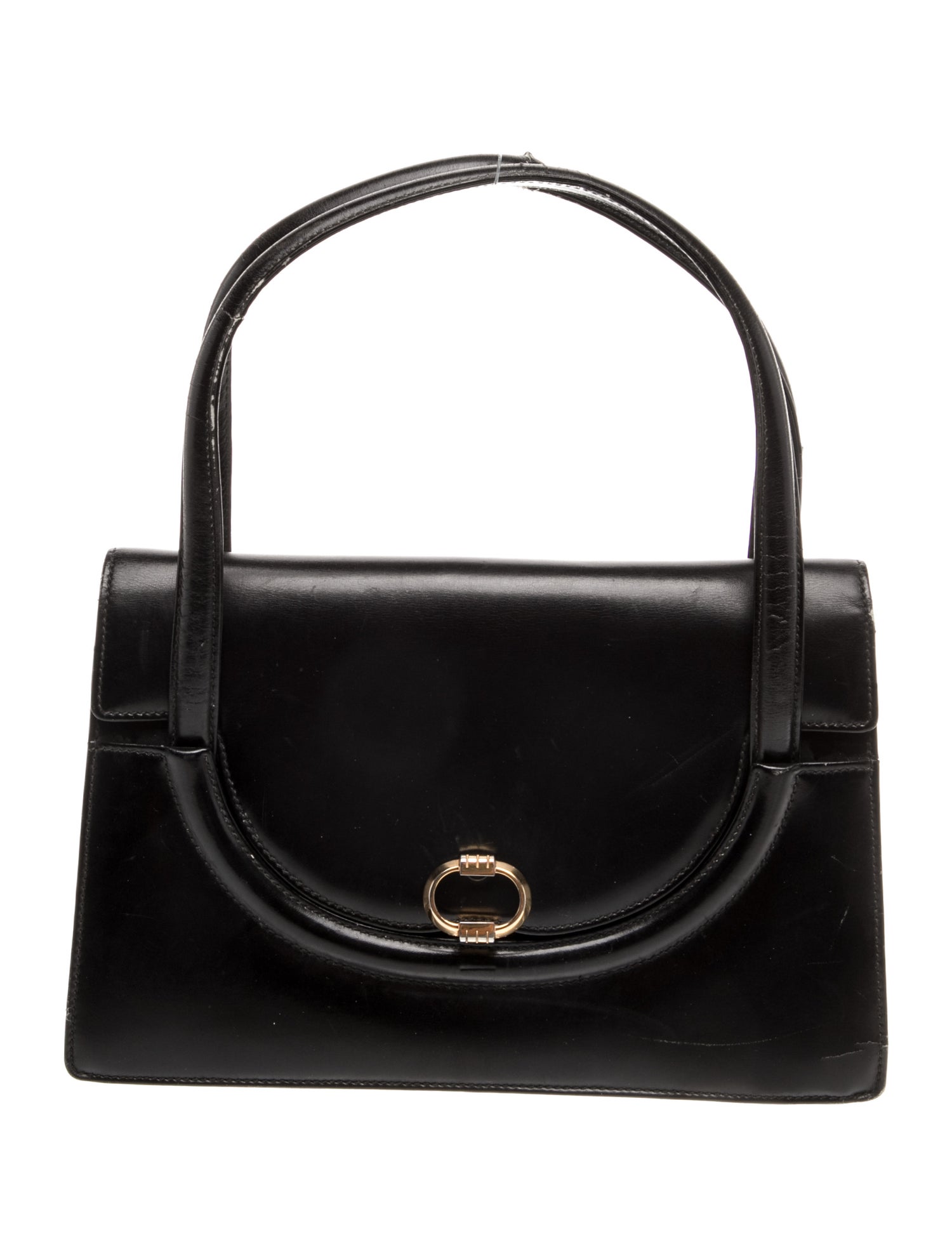 Gucci Leather Top Handle Bag