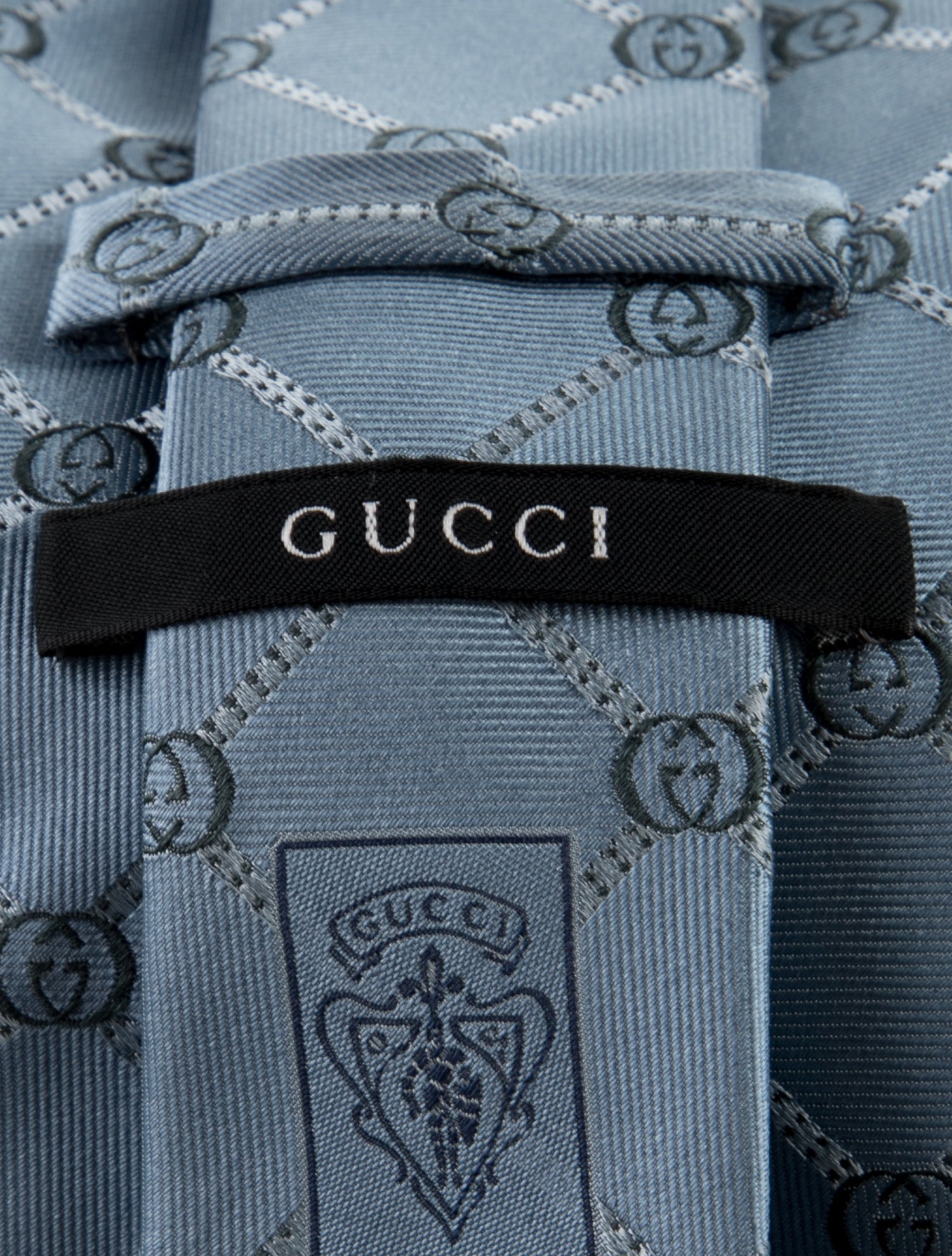 Gucci Patterned Silk Neck Tie