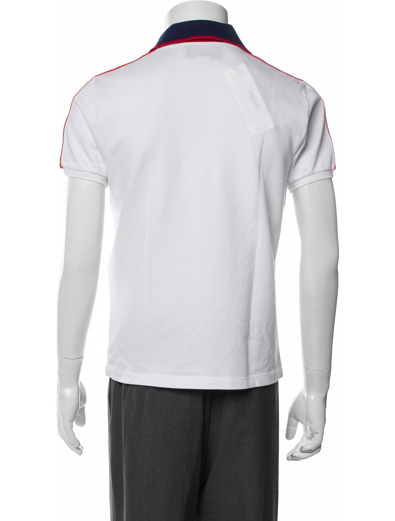 Gucci Sylvie Web Accent Crew Neck Polo Shirt