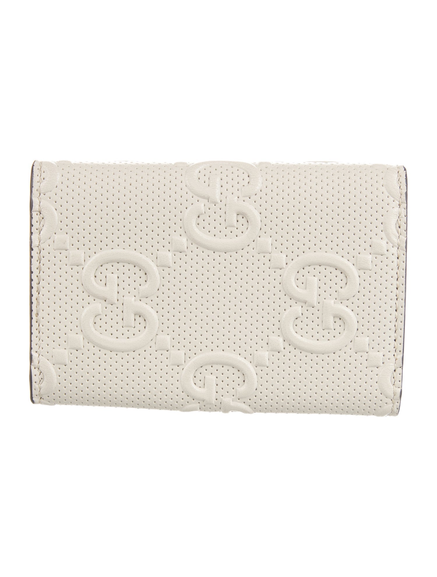 Gucci GG Embossed Keychain Wallet