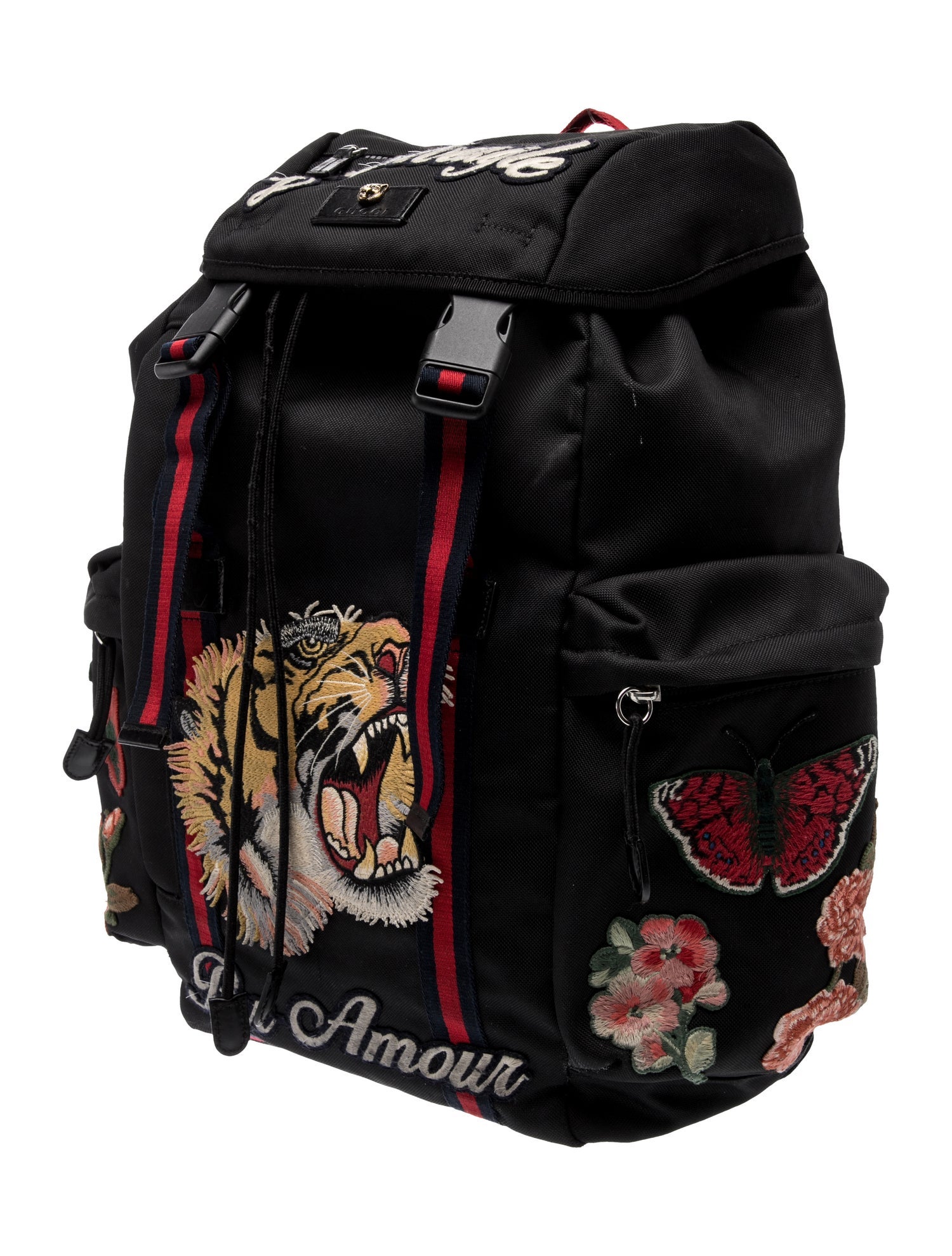 Gucci Web Backpack