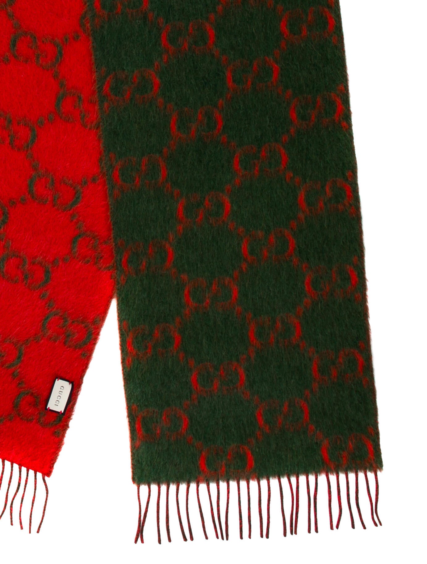 Gucci Alpaca Printed Scarf