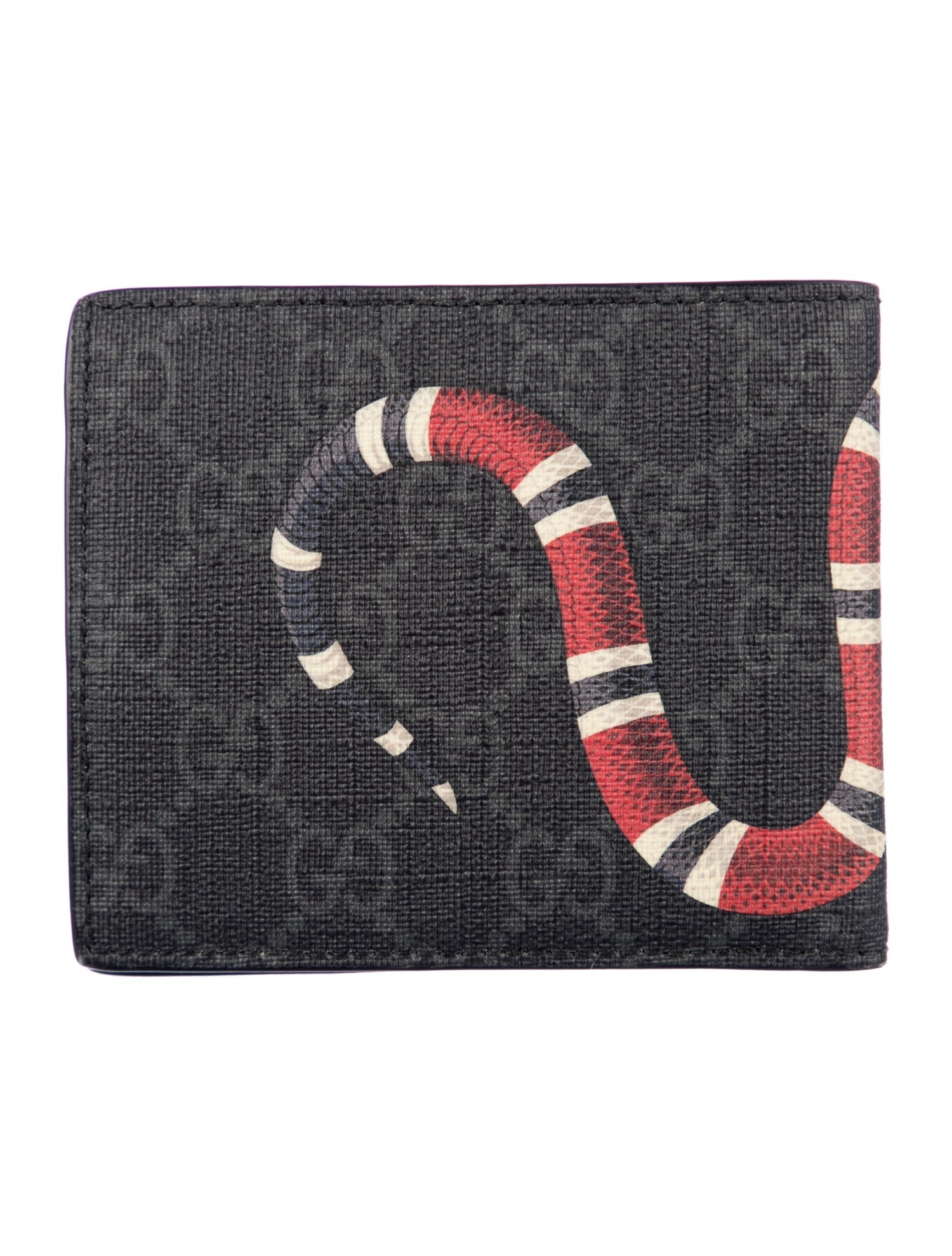Gucci GG Supreme Kingsnake GG Supreme Bifold Wallet