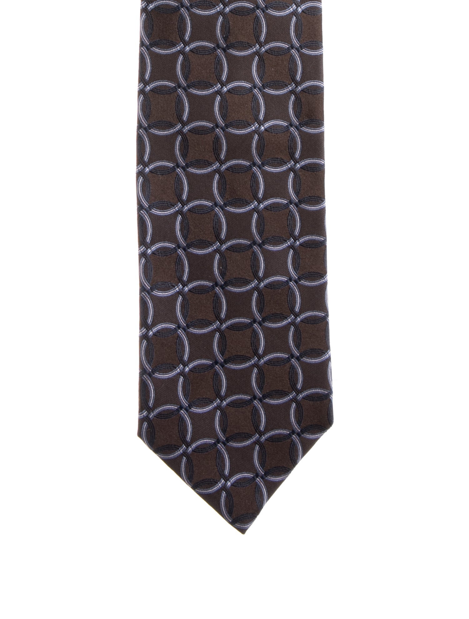 Gucci Silk Pattern Print Tie