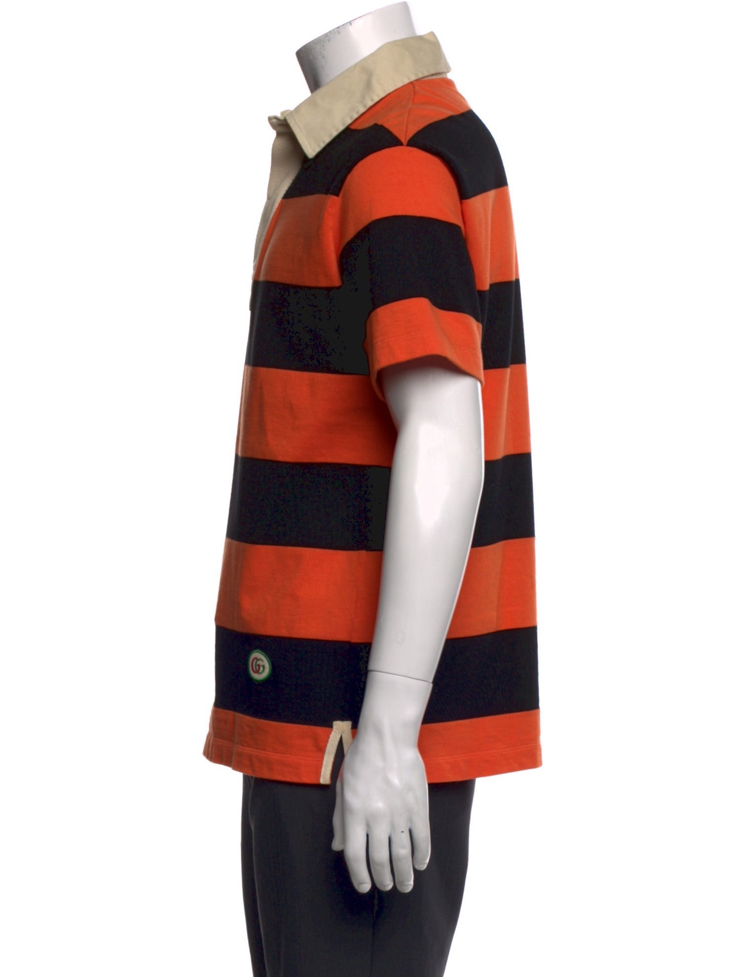 Gucci 2021 Double G Logo Polo Shirt