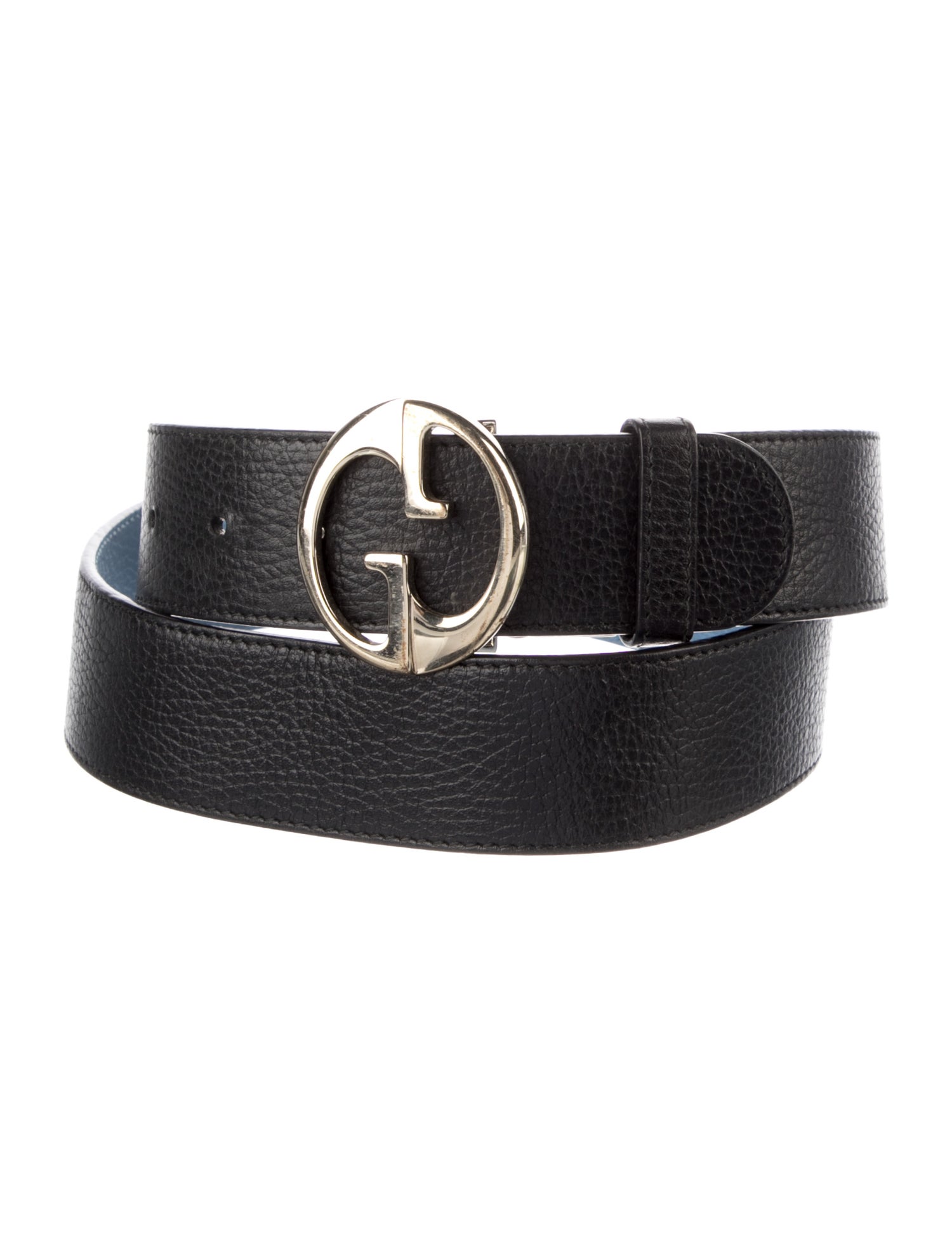 Gucci 1973 Pattern Leather Waist Belt