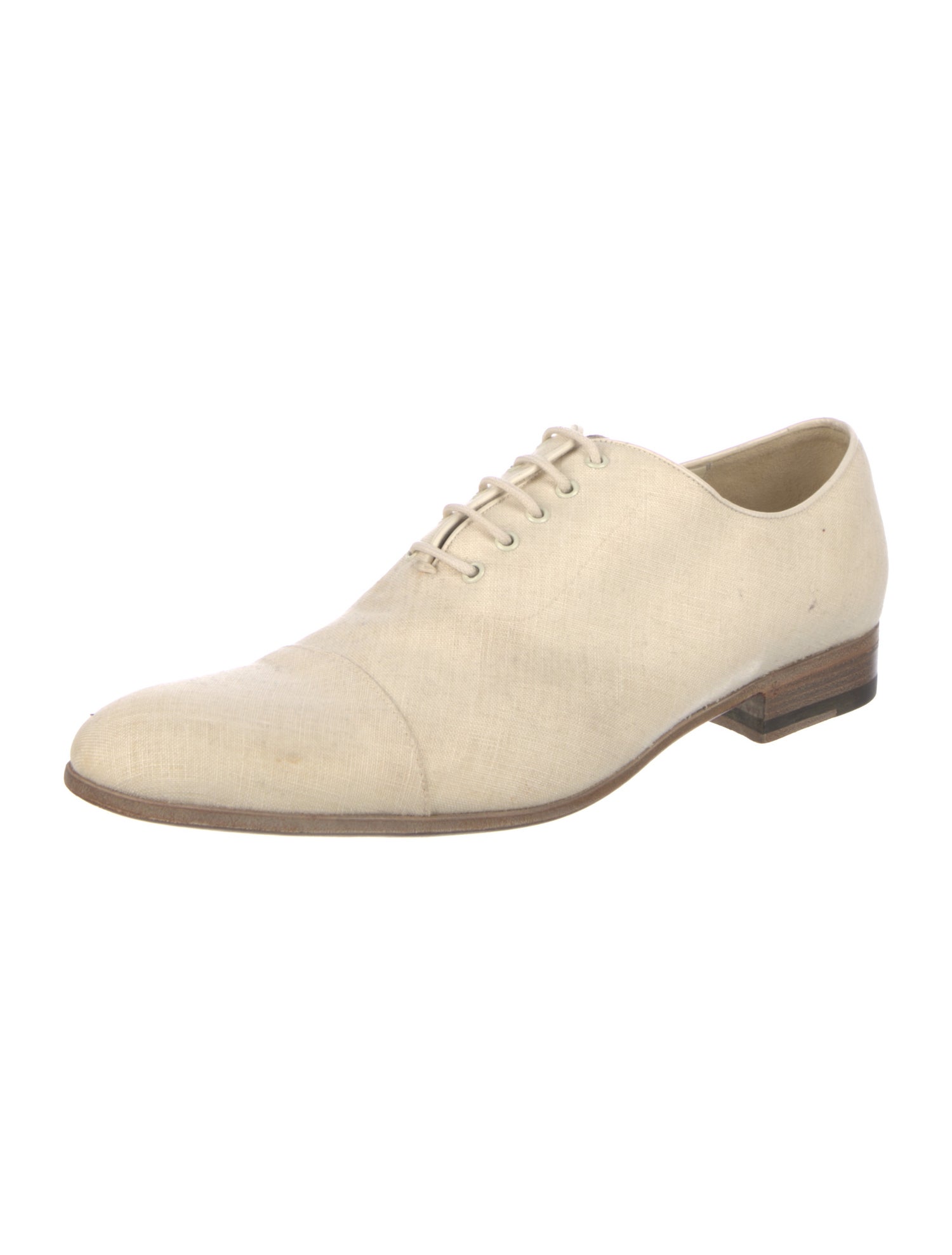 Gucci Canvas Oxfords