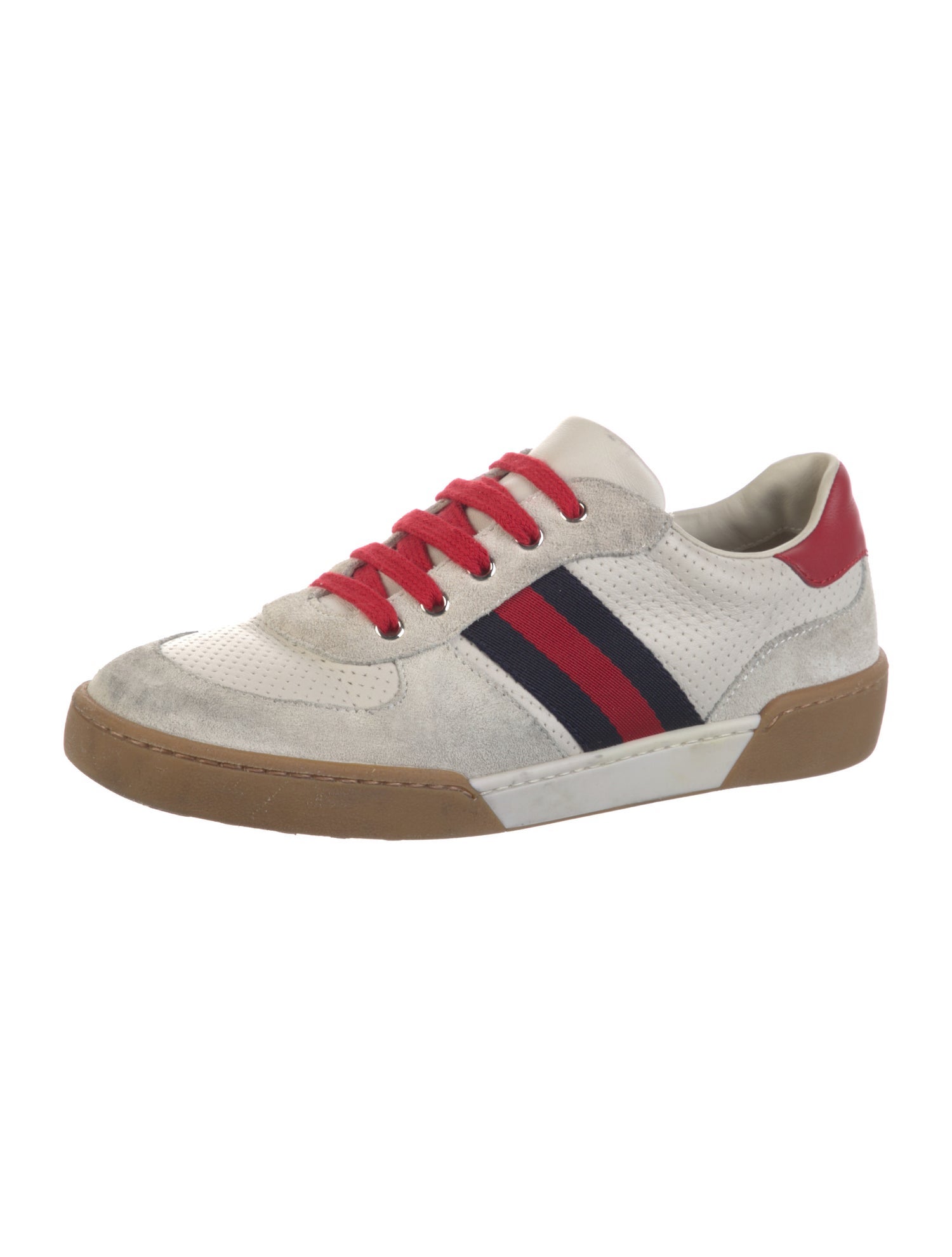 Gucci Gucci Kids GG-canvas Suede Sneaker