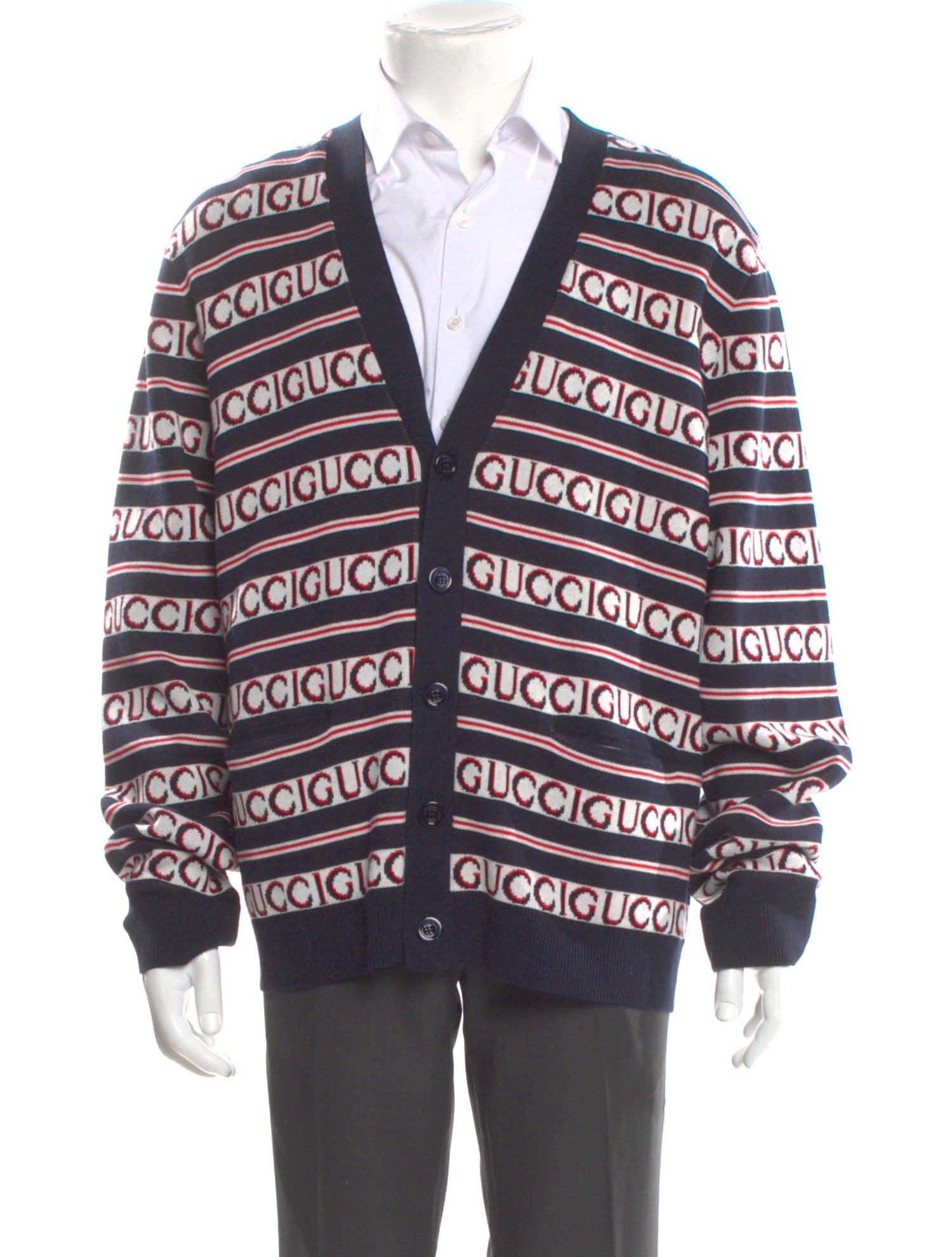 Gucci 2024 Printed Cardigan w/ Tags